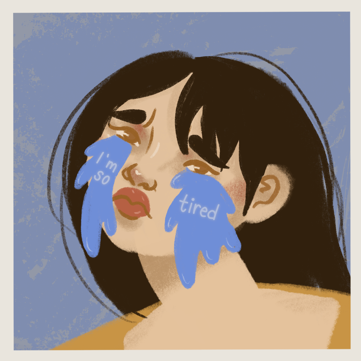 Tired, Digital Image, 2020