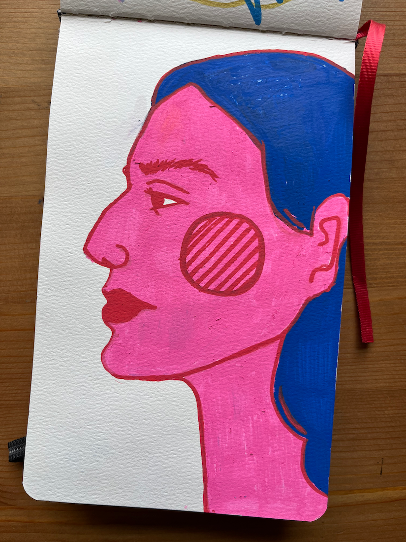 Profile Sketch, 2022