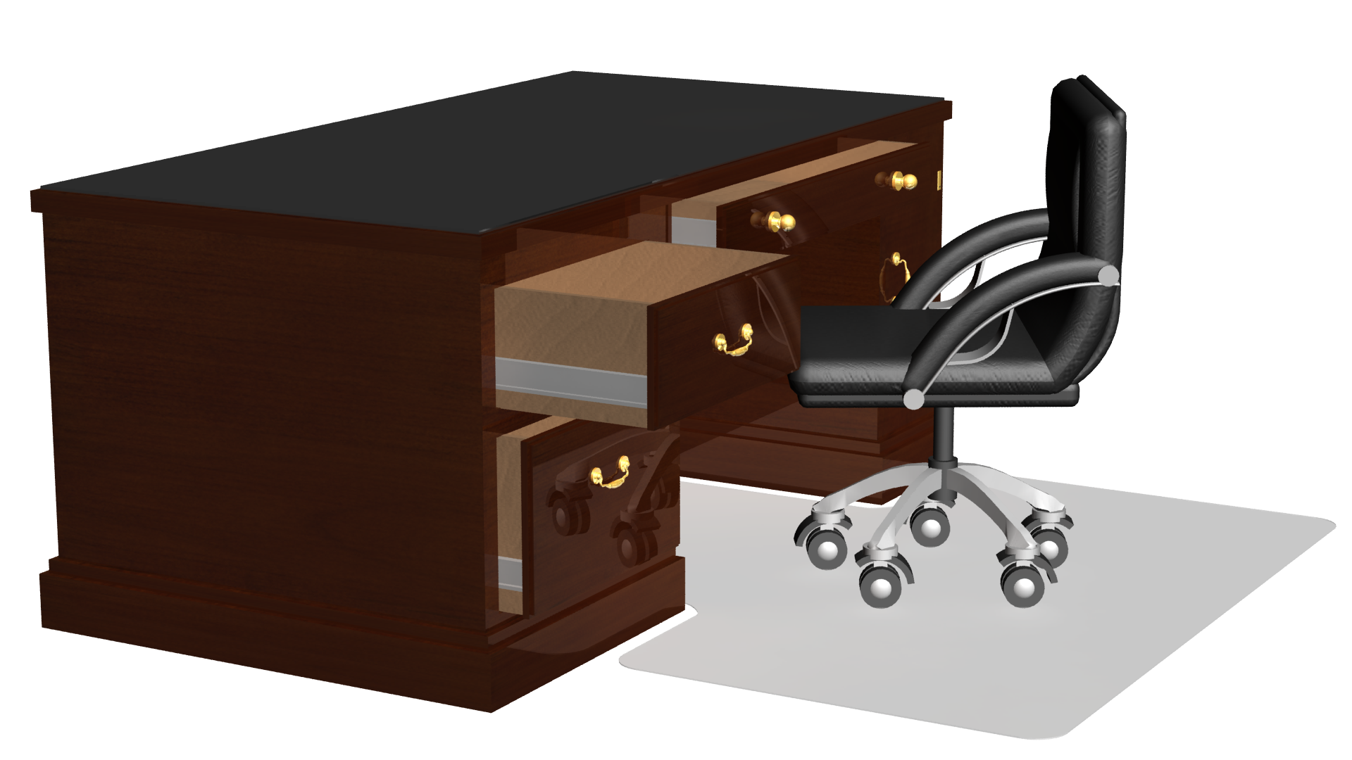 This is the desk I am actually using right now.