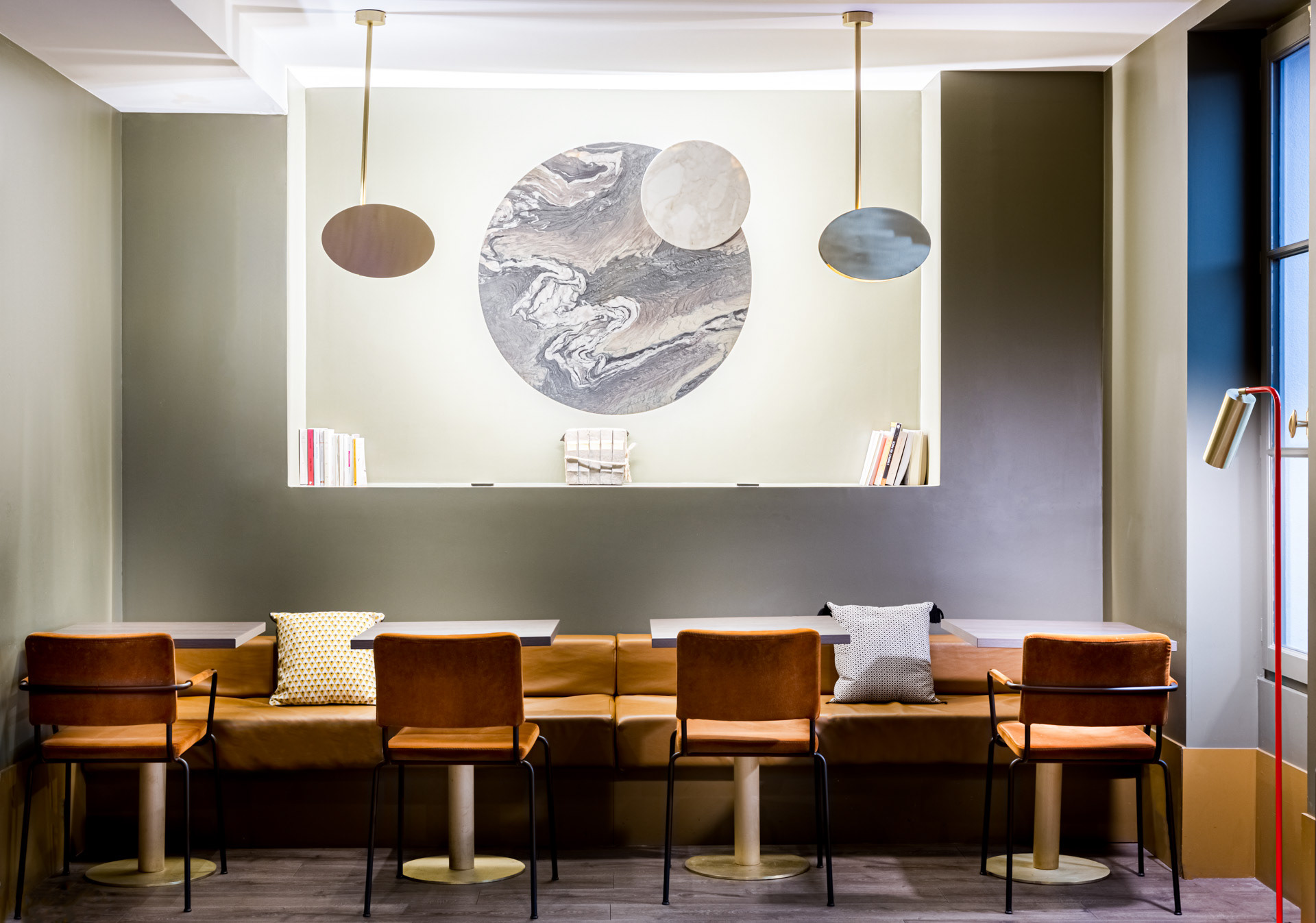 Accueil design hôtel haute gamme
