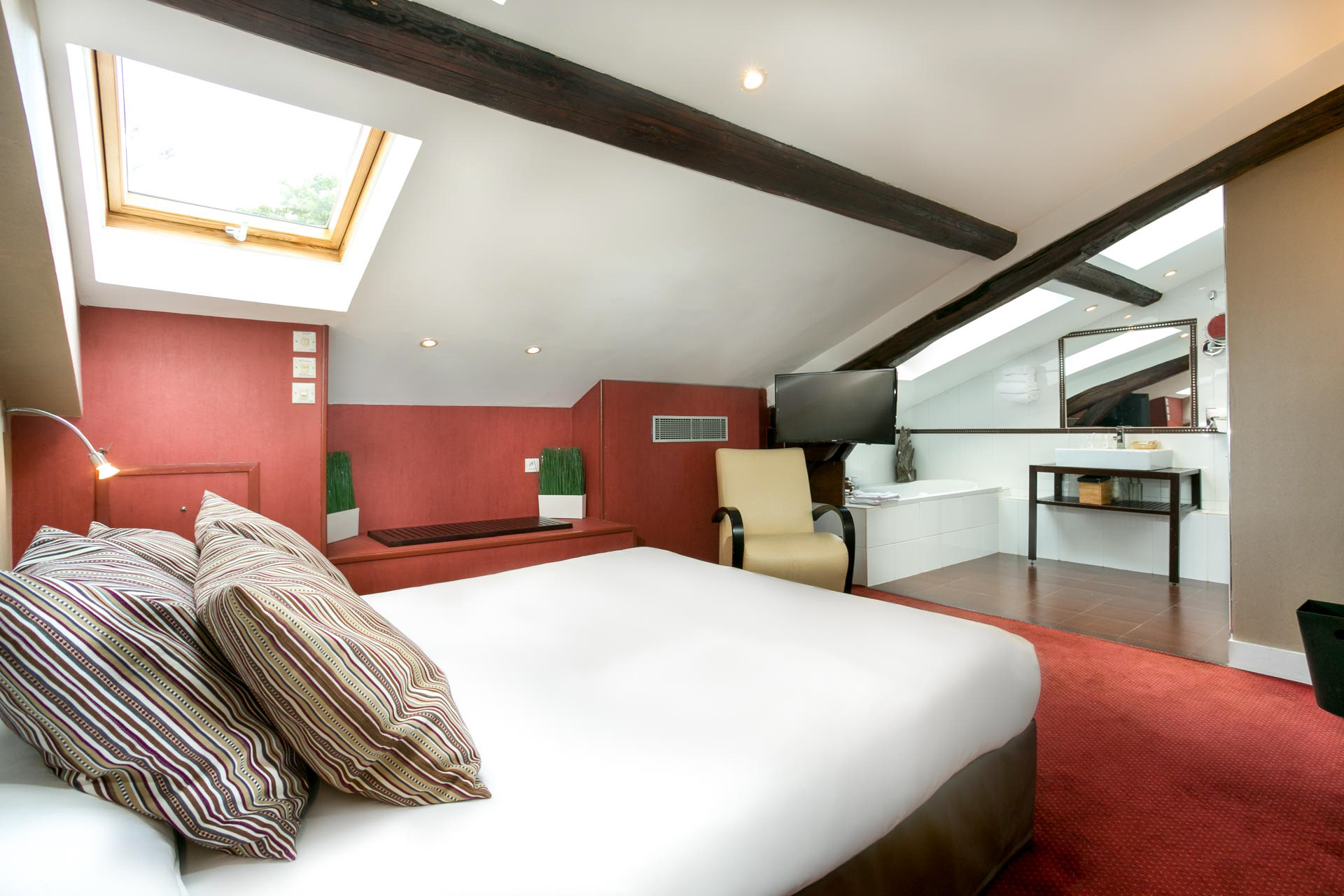 Chambre Double avec s.b.