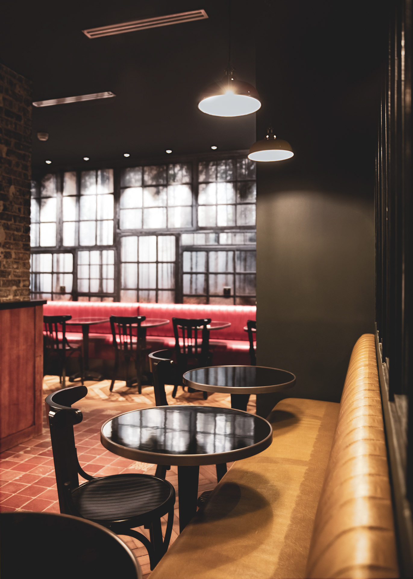Espace lounge de l'hôtel