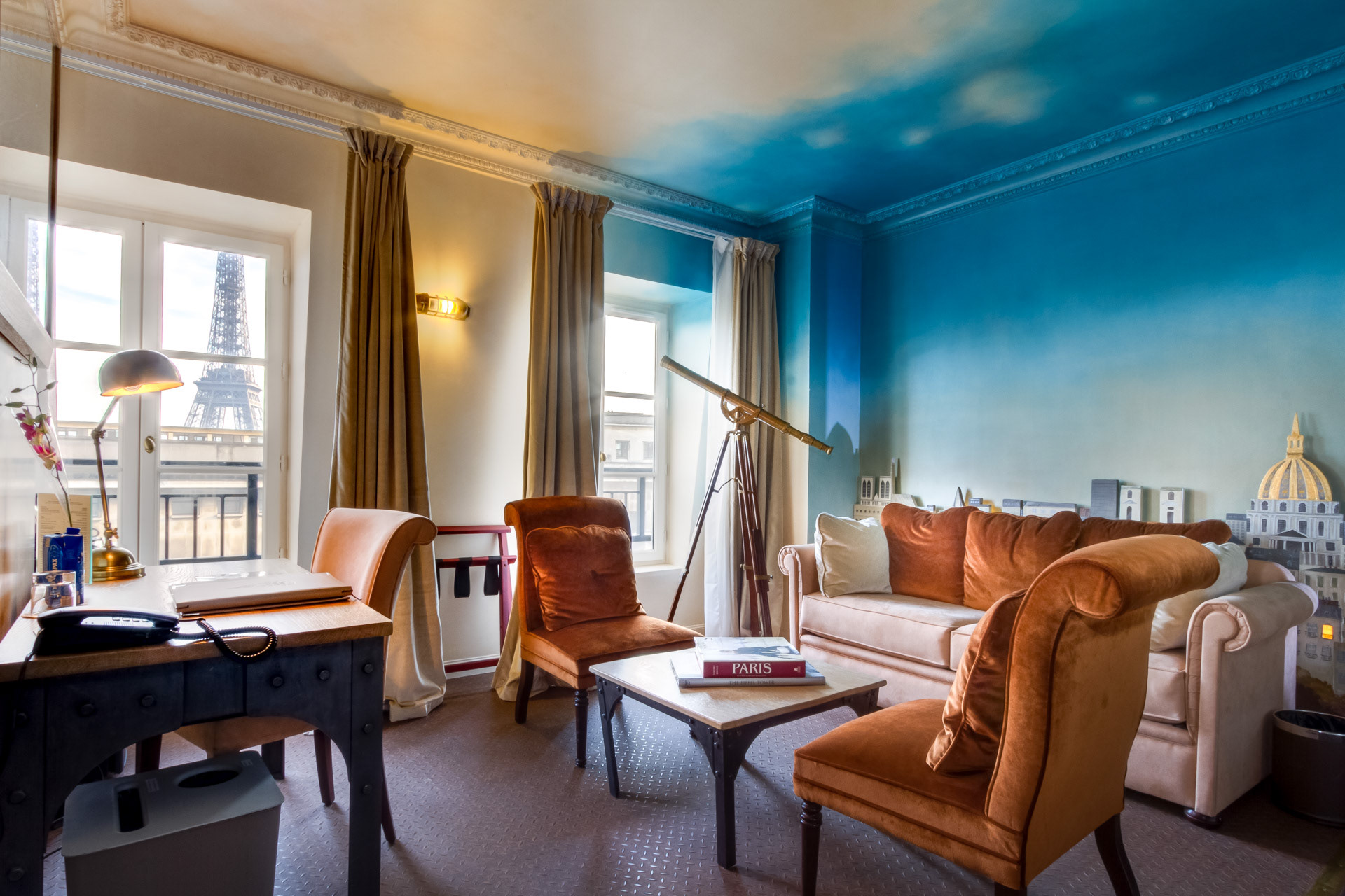 La suite de l'hôtel Trocadéro