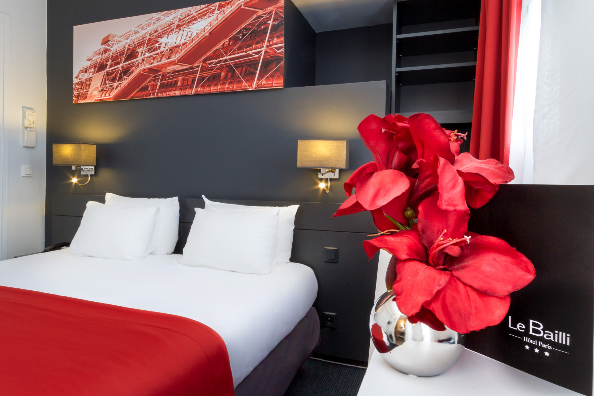 Détail de la chambre deluxe