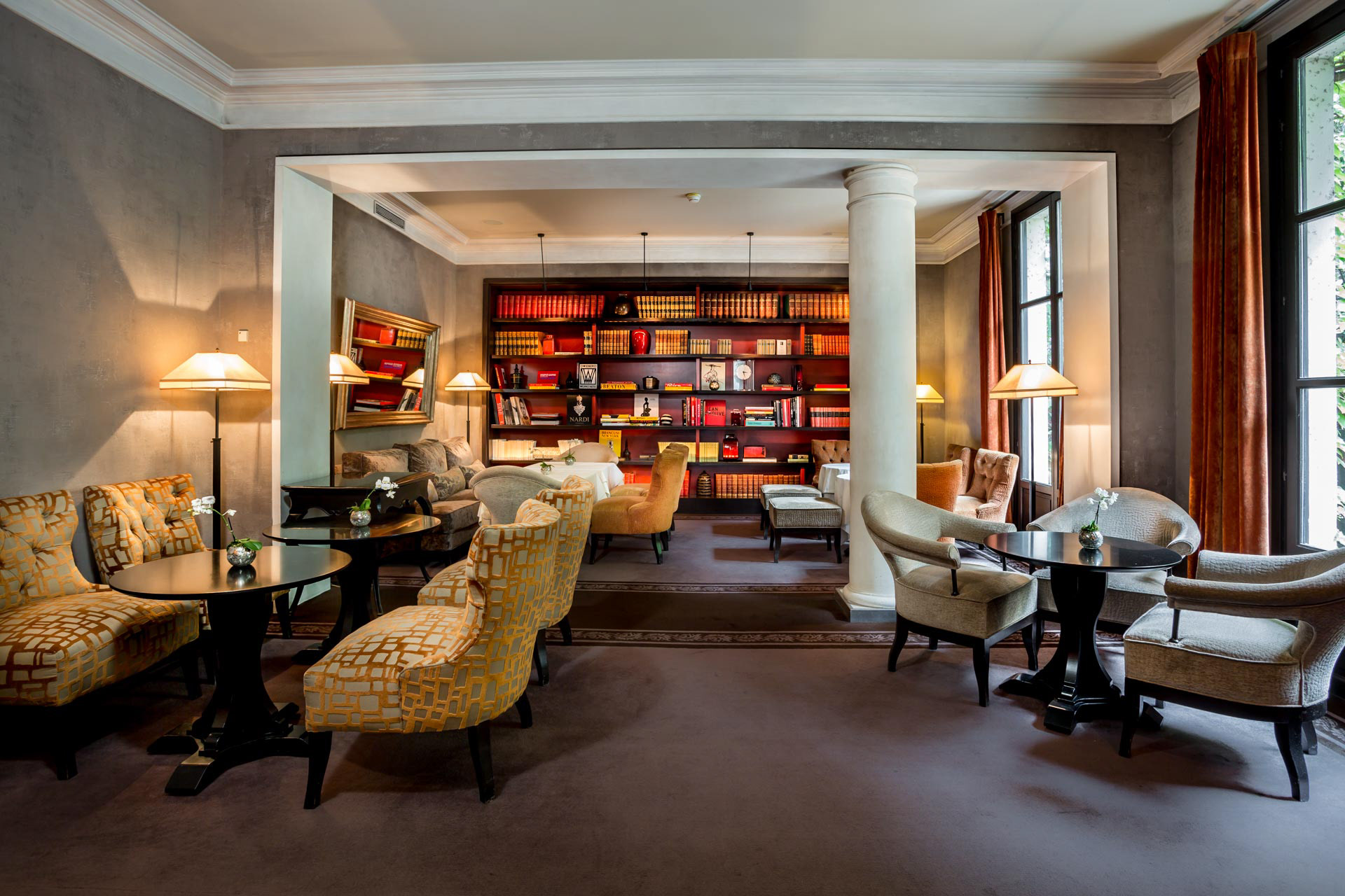 la salle relax bibliothèque