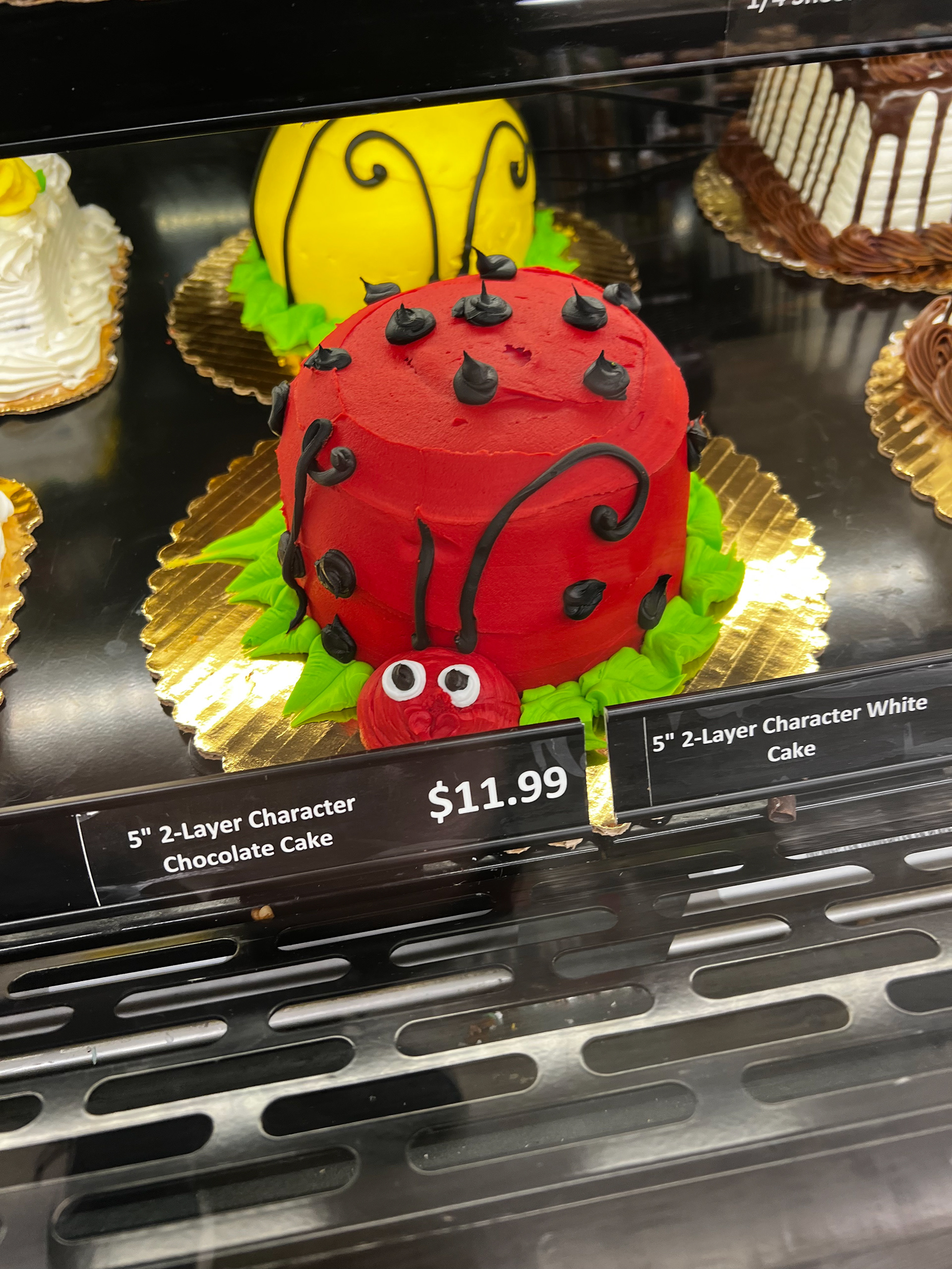 Ladybug Cake
