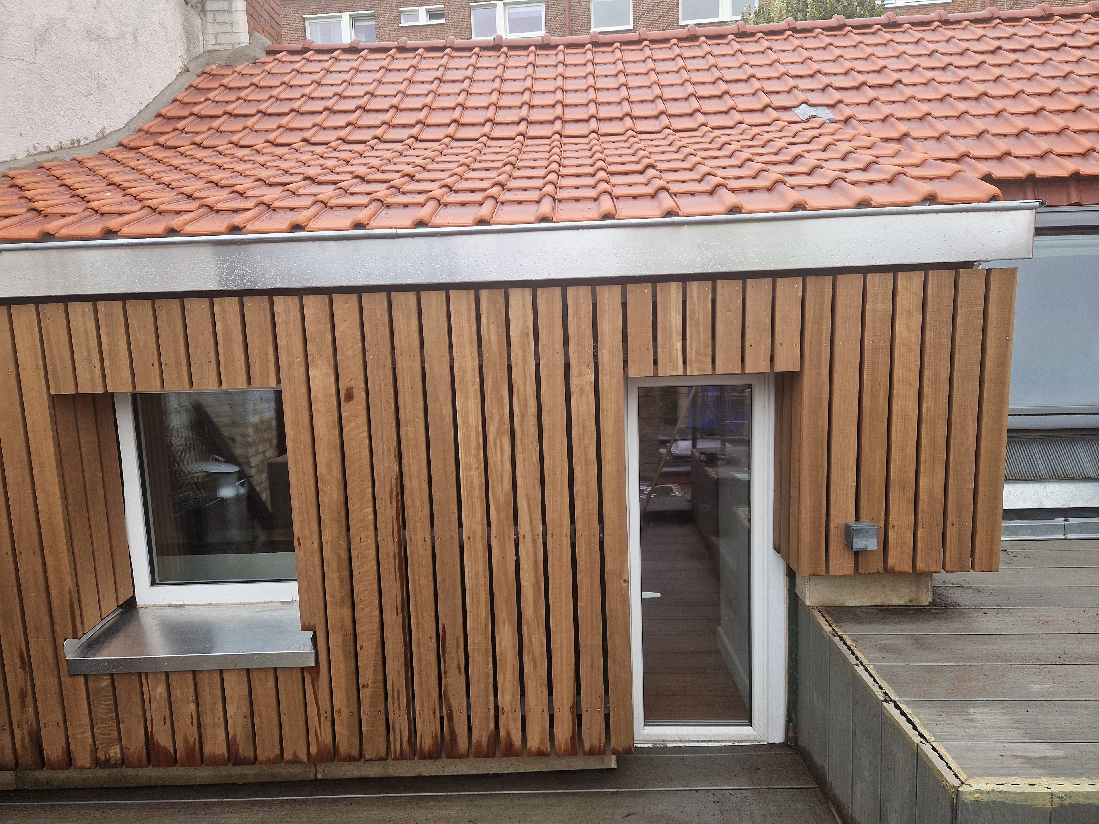 ITE laine de bois et peuplier