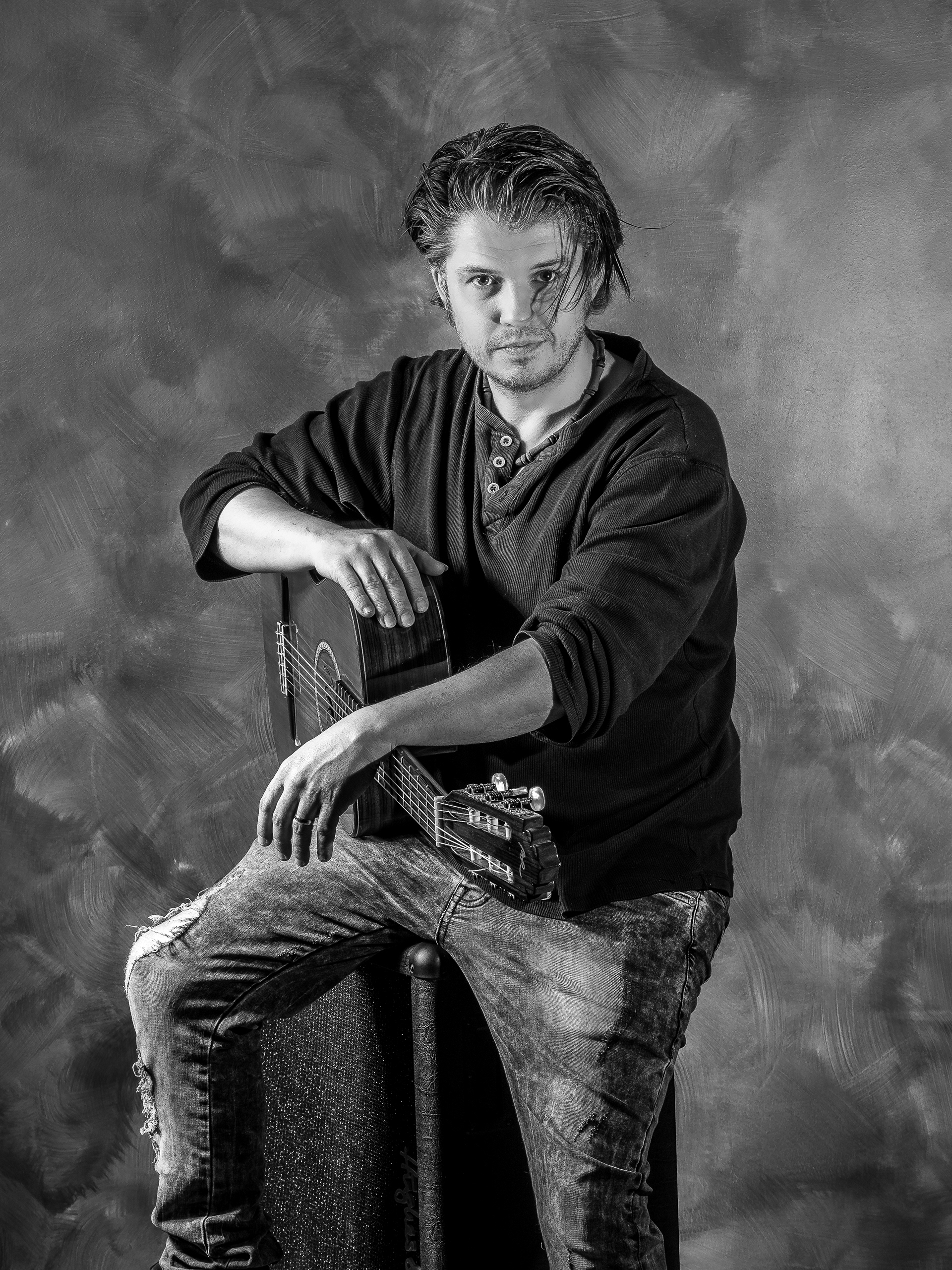 Nacho Romero, sesión para su disco Mediocridad