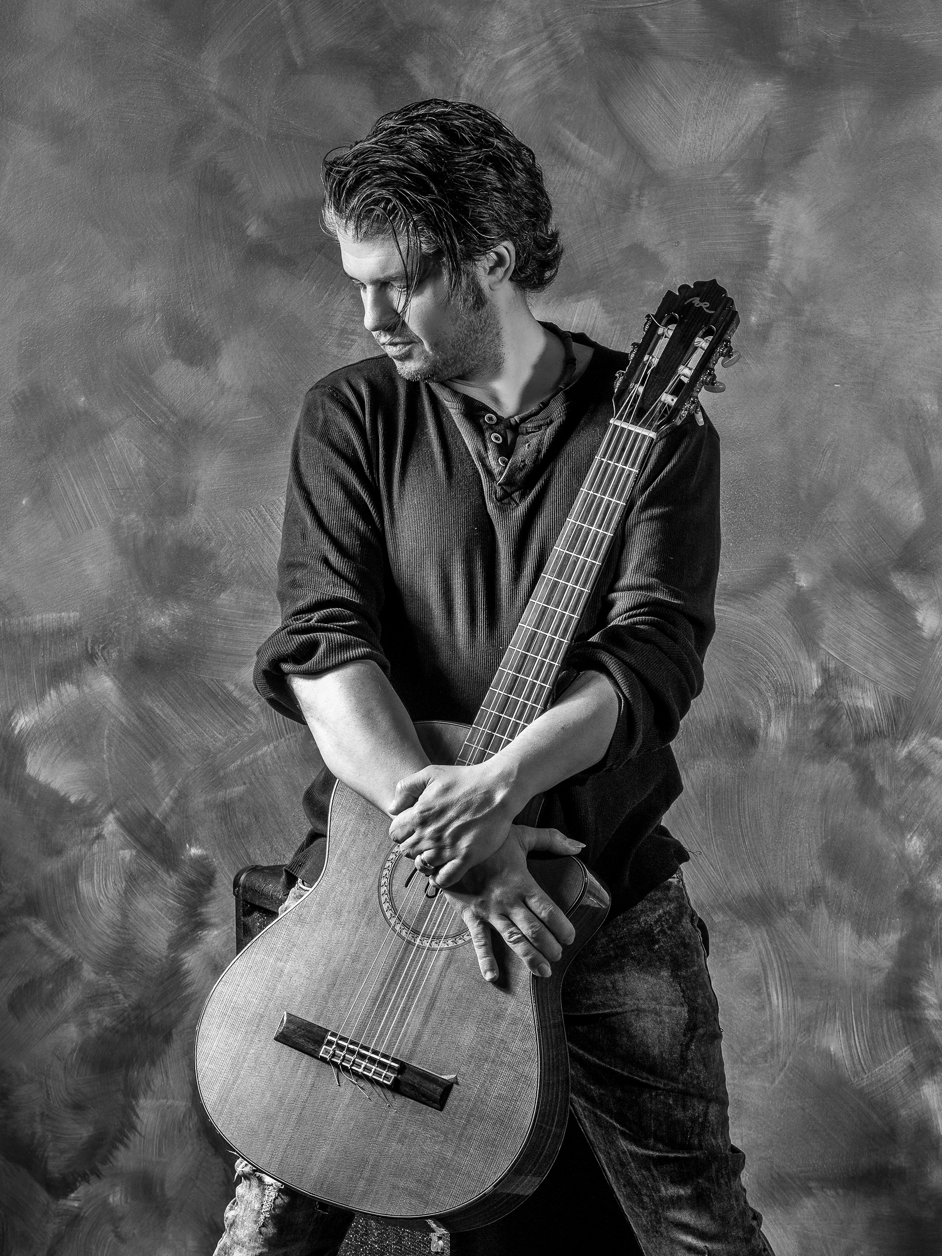 Nacho Romero, sesión para su disco Mediocridad