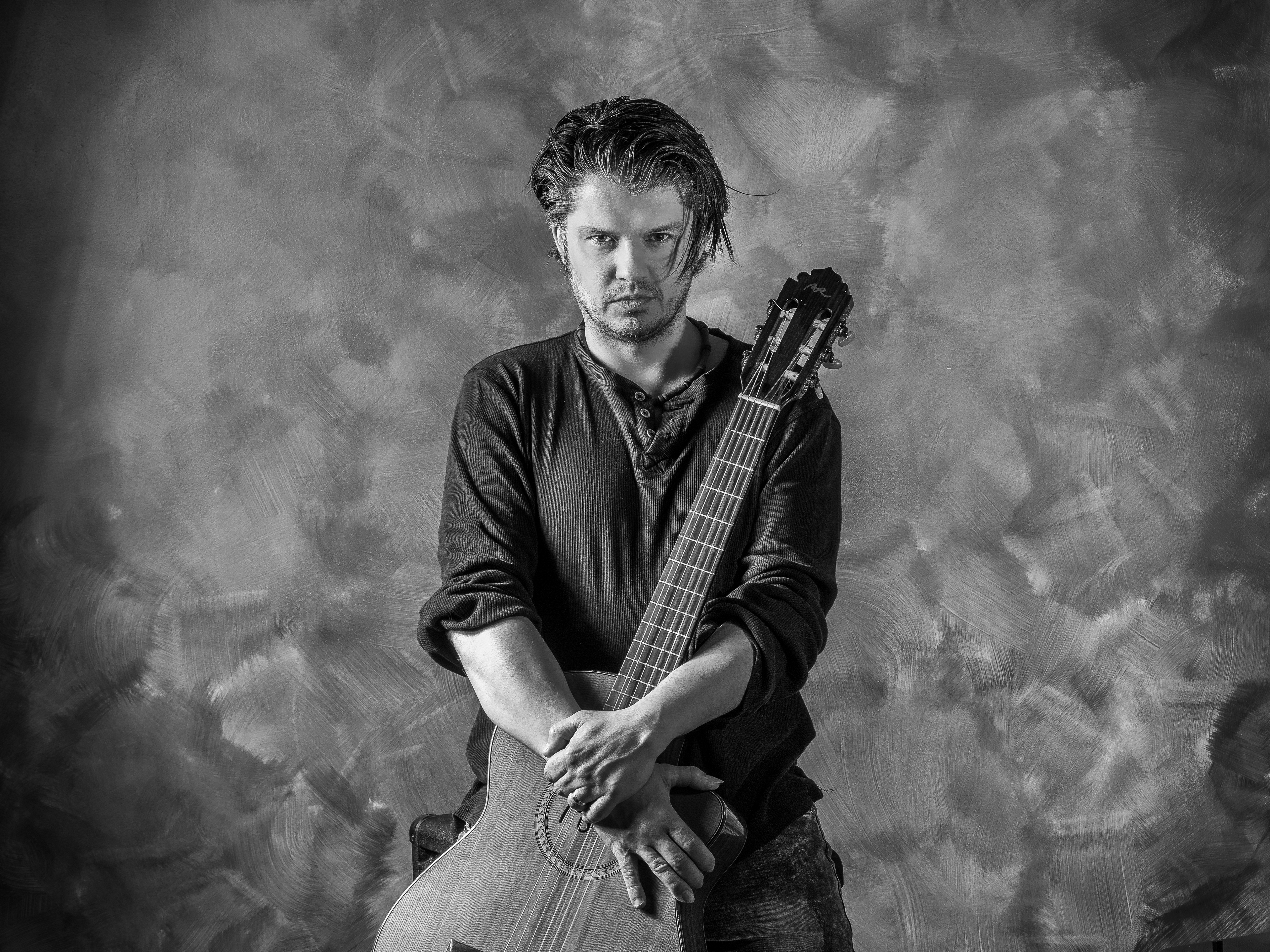 Nacho Romero, sesión para su disco Mediocridad