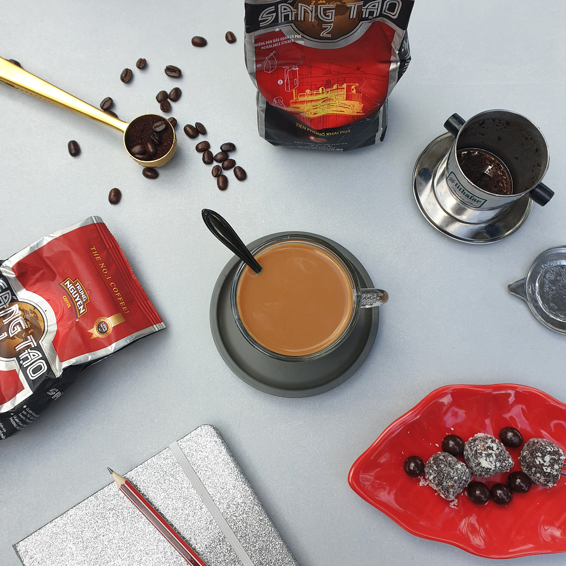 Styling for The Vietnamese Coffee Company