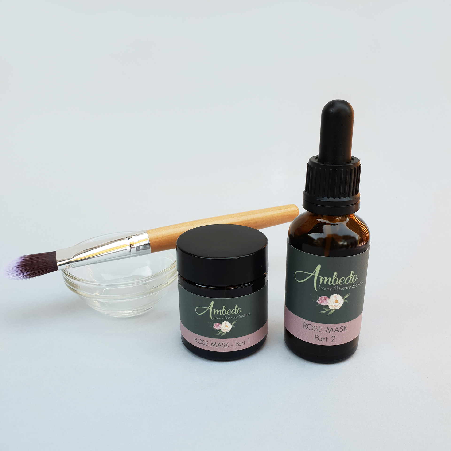 Simple product photography for Ambedo Skincare