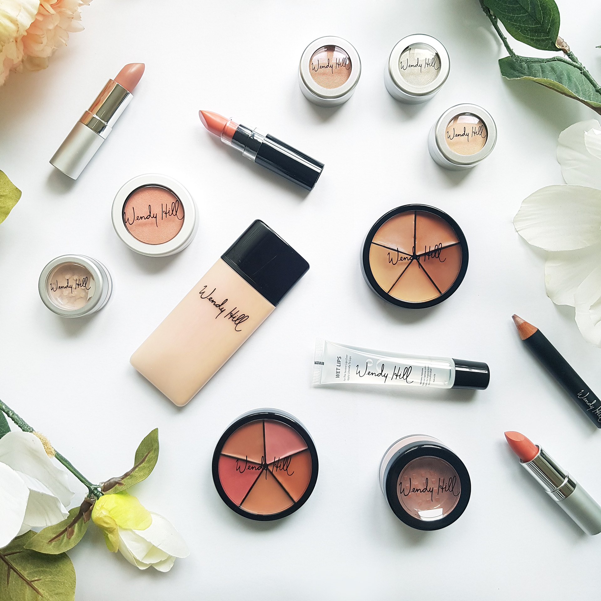 Product styling for Wendy Hill Cosmetics