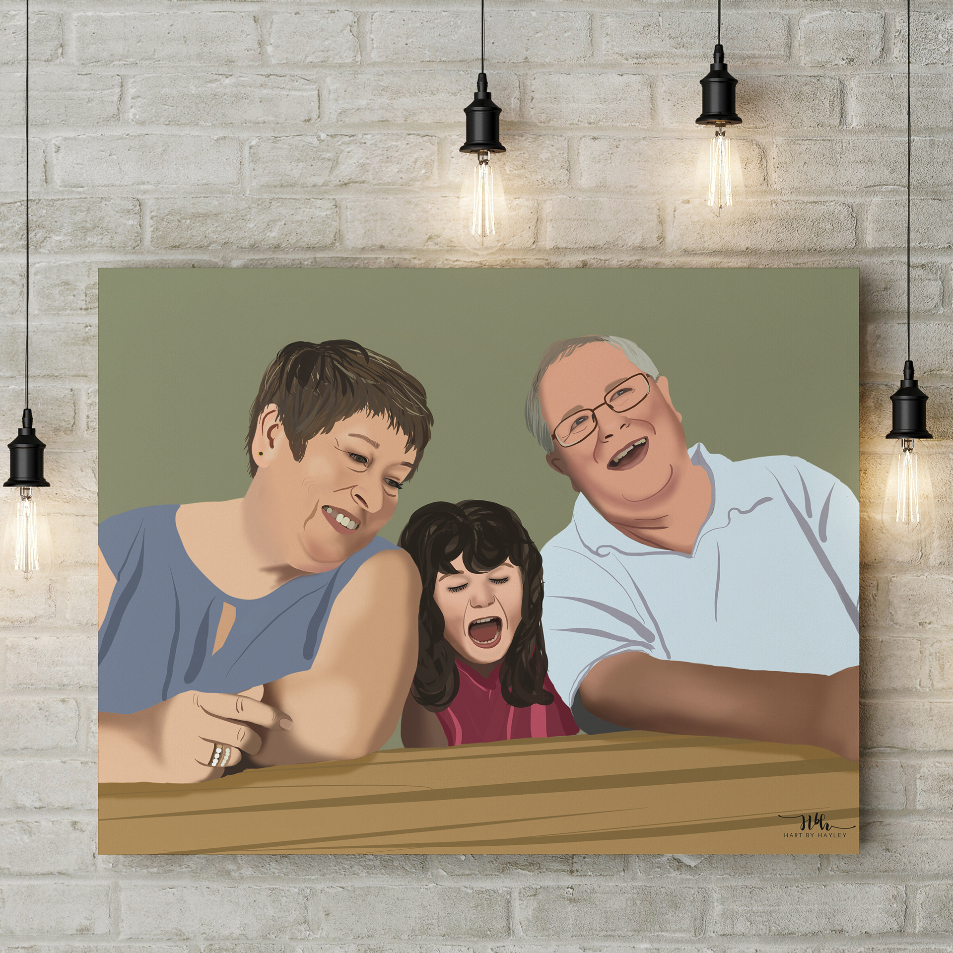"Photo realistic" digital illustration