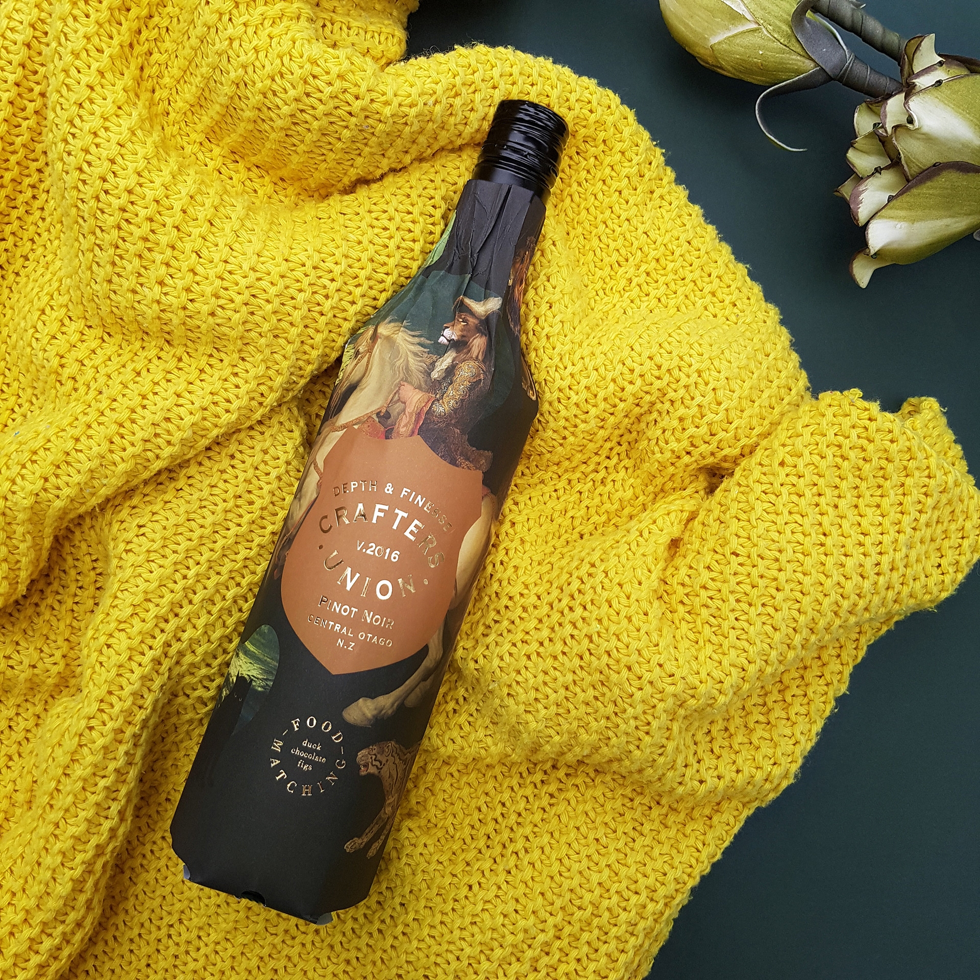 Styling for Crafters Union Wines c/o The Business. 2017