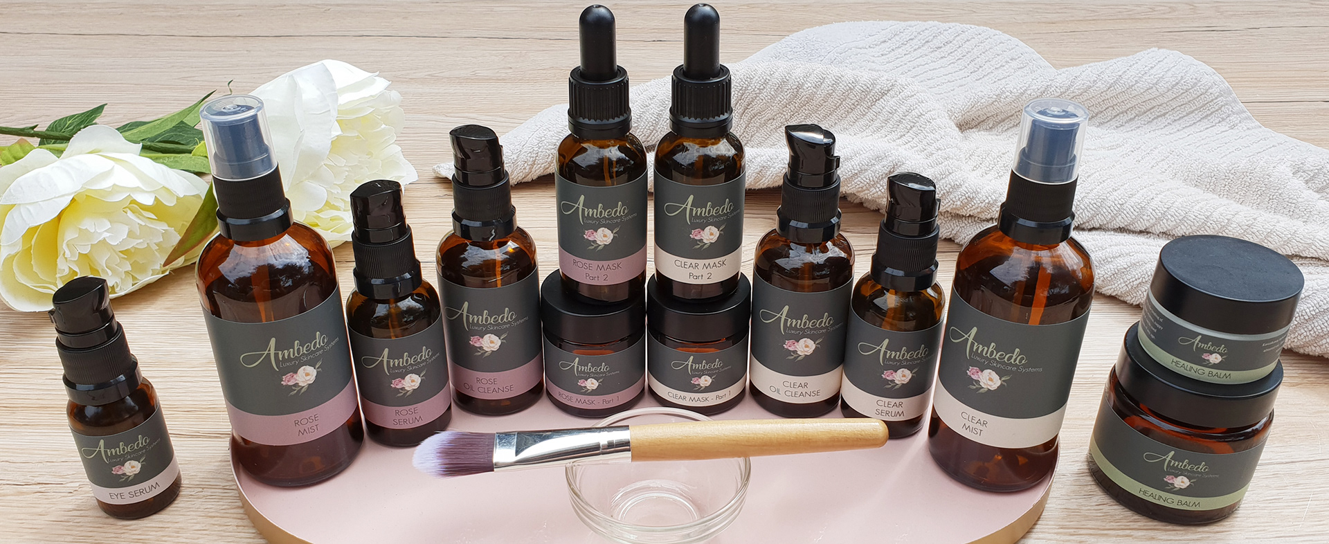 Styling for Ambedo Skincare