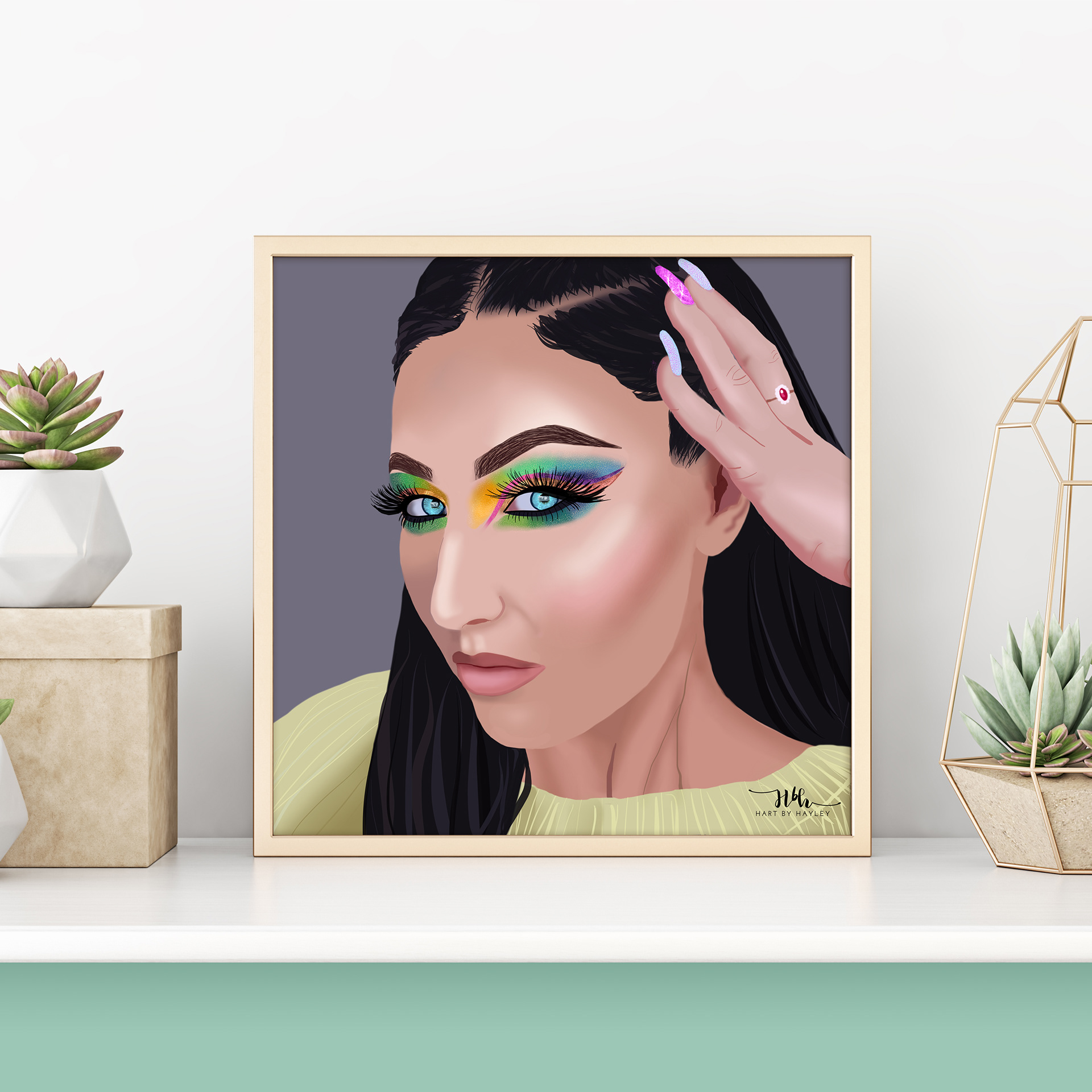 "Photo realistic" digital illustration