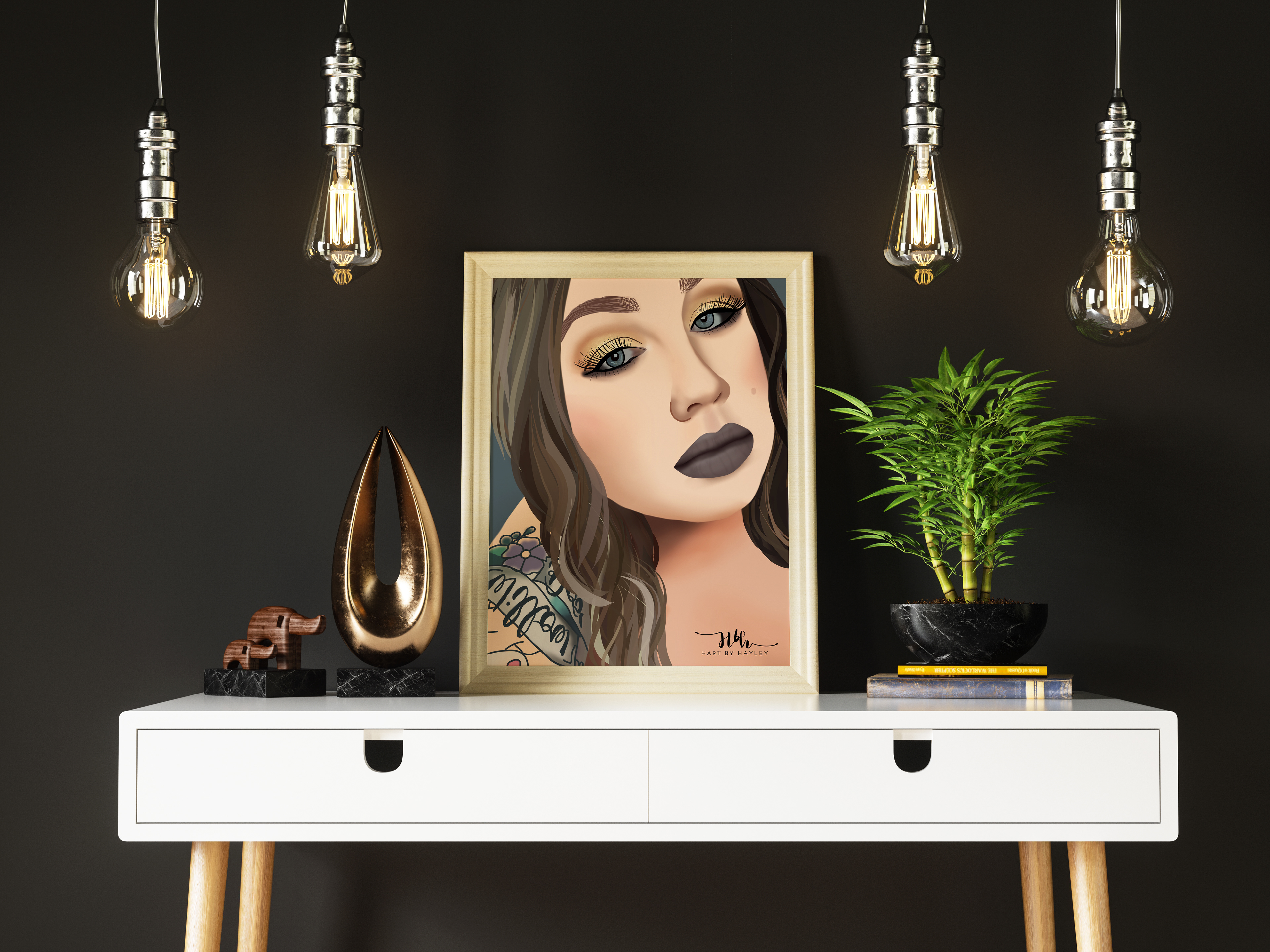 "Photo realistic" digital illustration