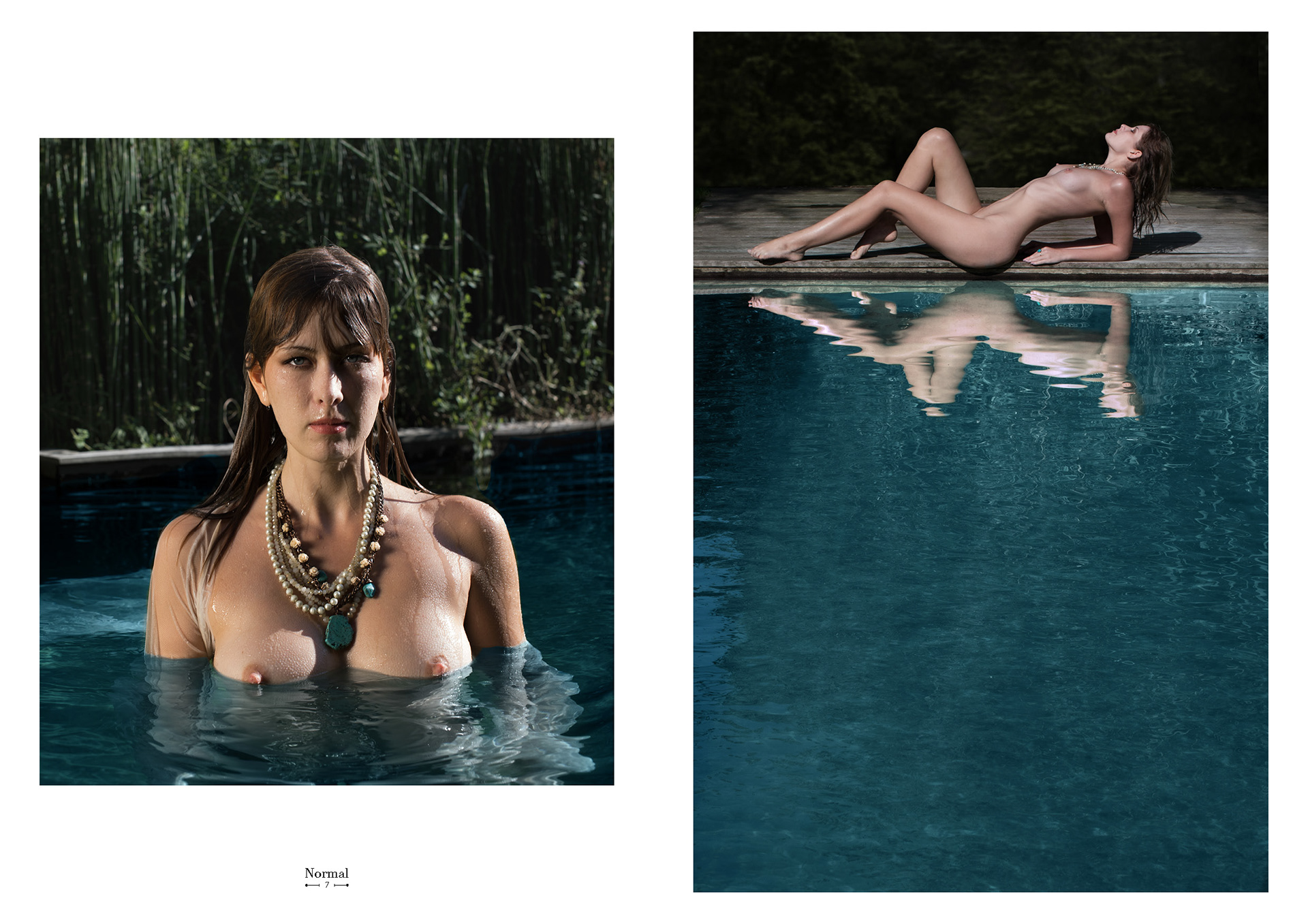 Publication magazine art nude photography photoart digiart online erotic artist fine art photography nsfw naked underwater summer pool swimming