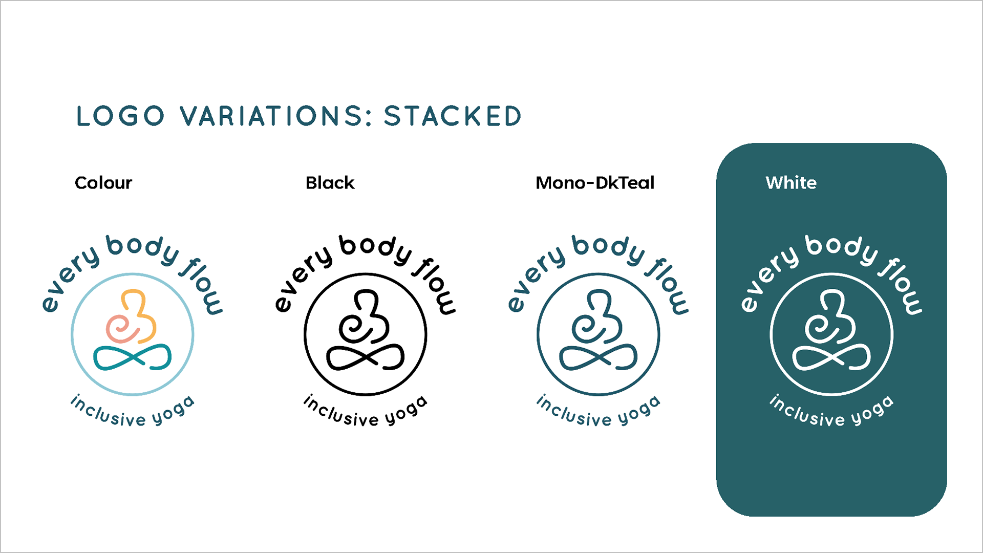 Style Guide: Stacked Logo Variations