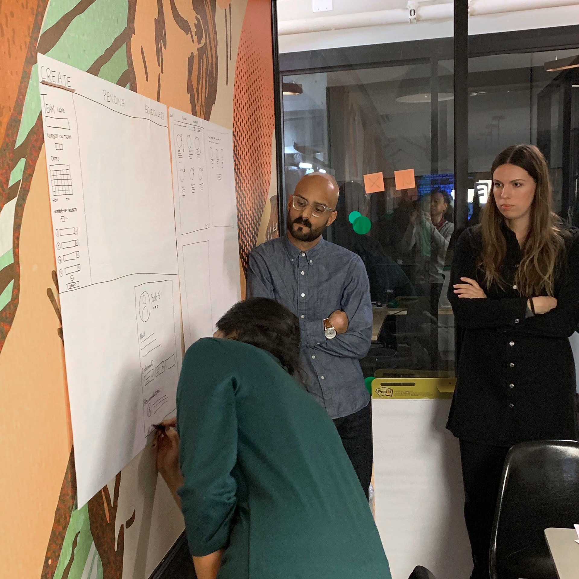 Mapping out a user flow