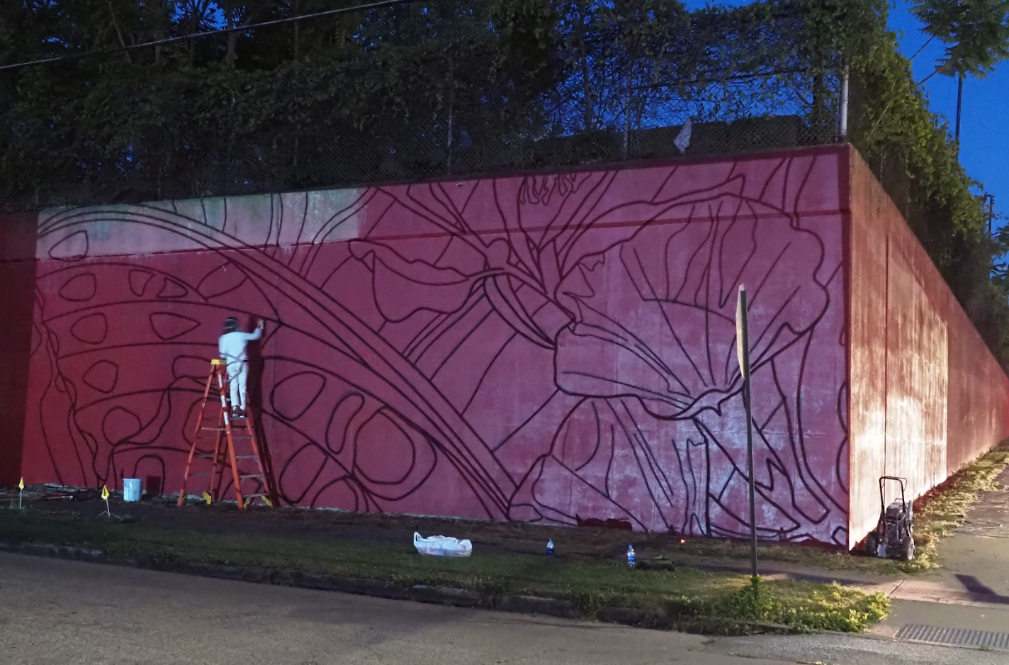 Projecting the sketch