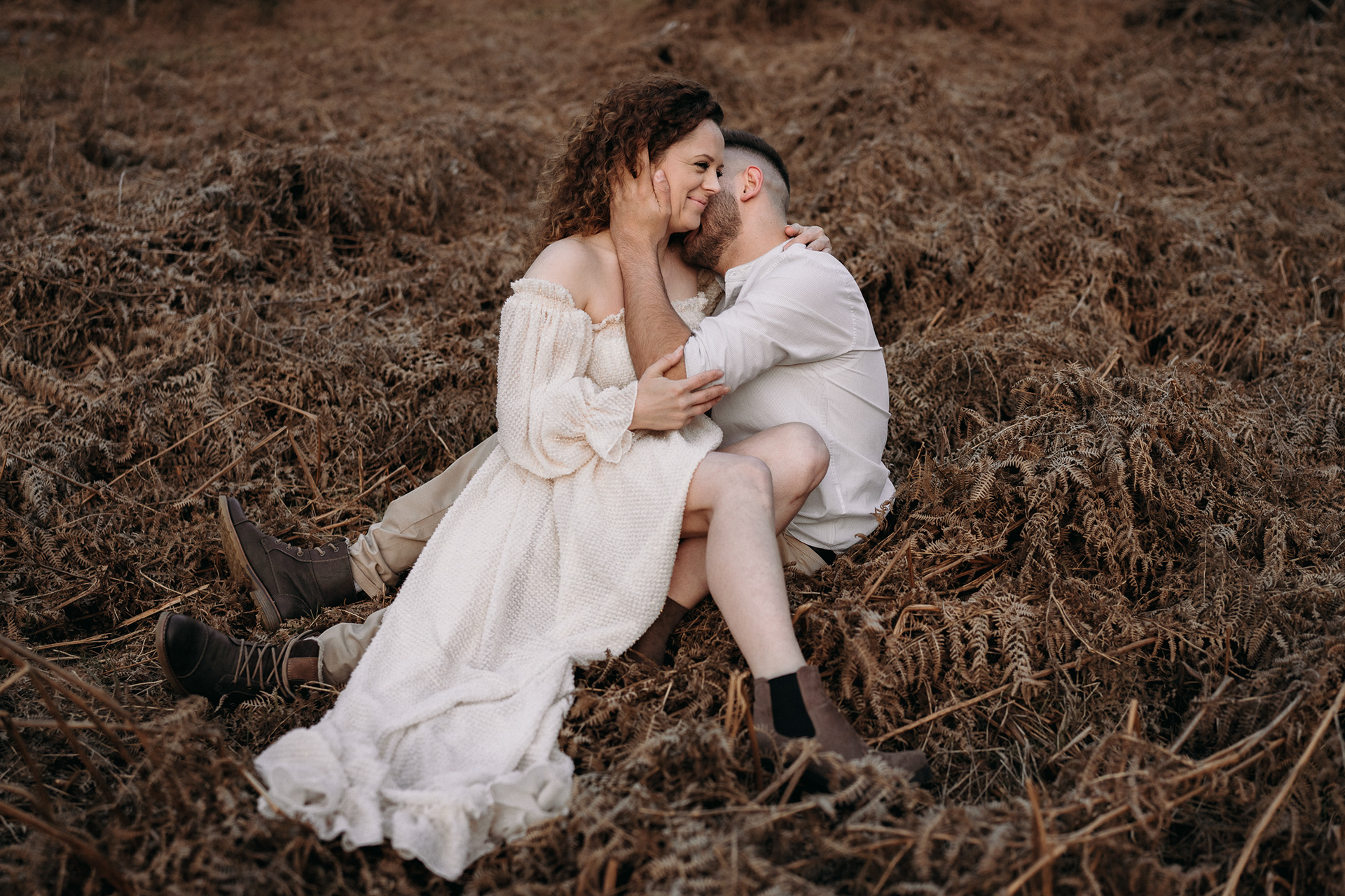 Authentisches Paar Shooting