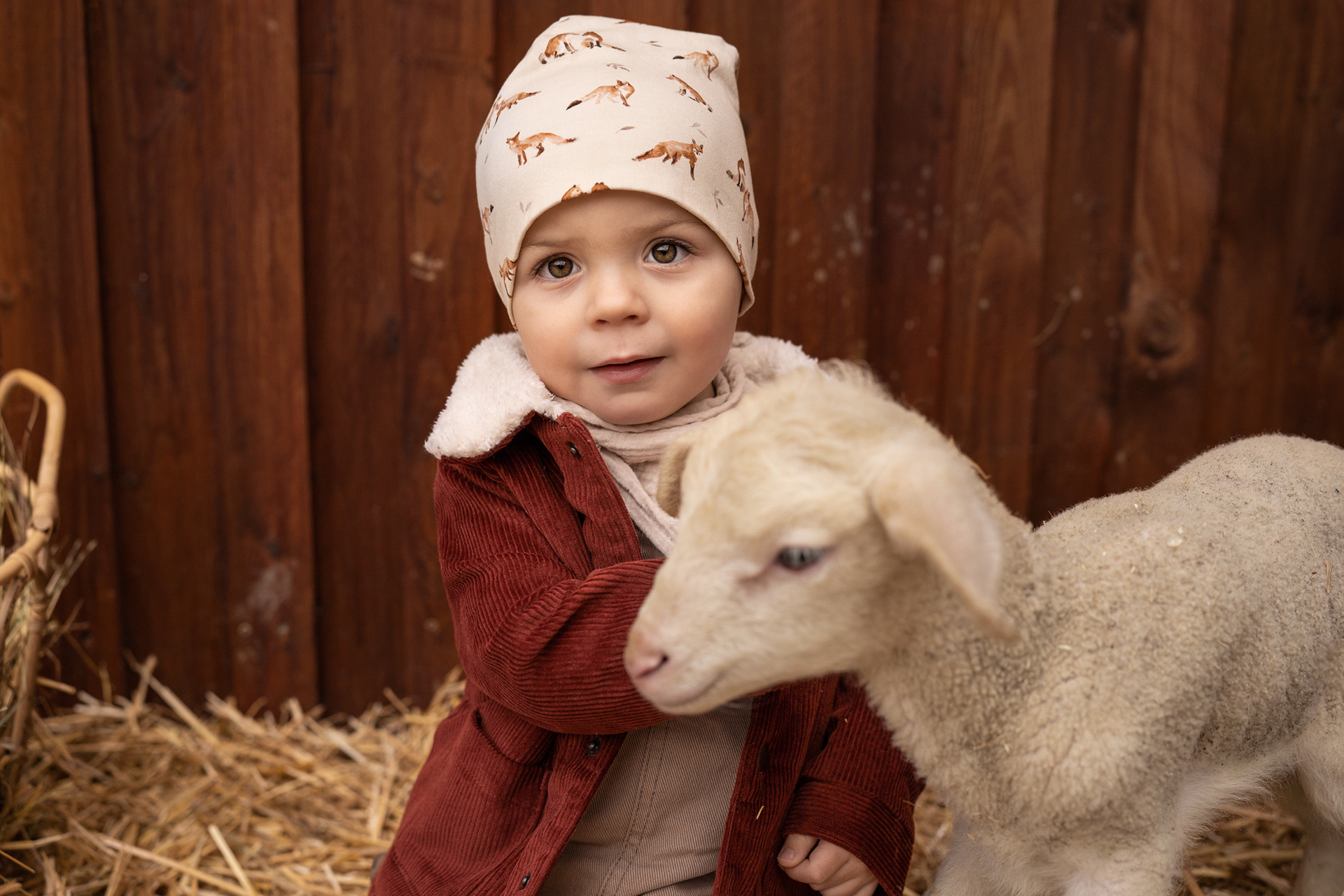 Kinderfotos mit Tieren