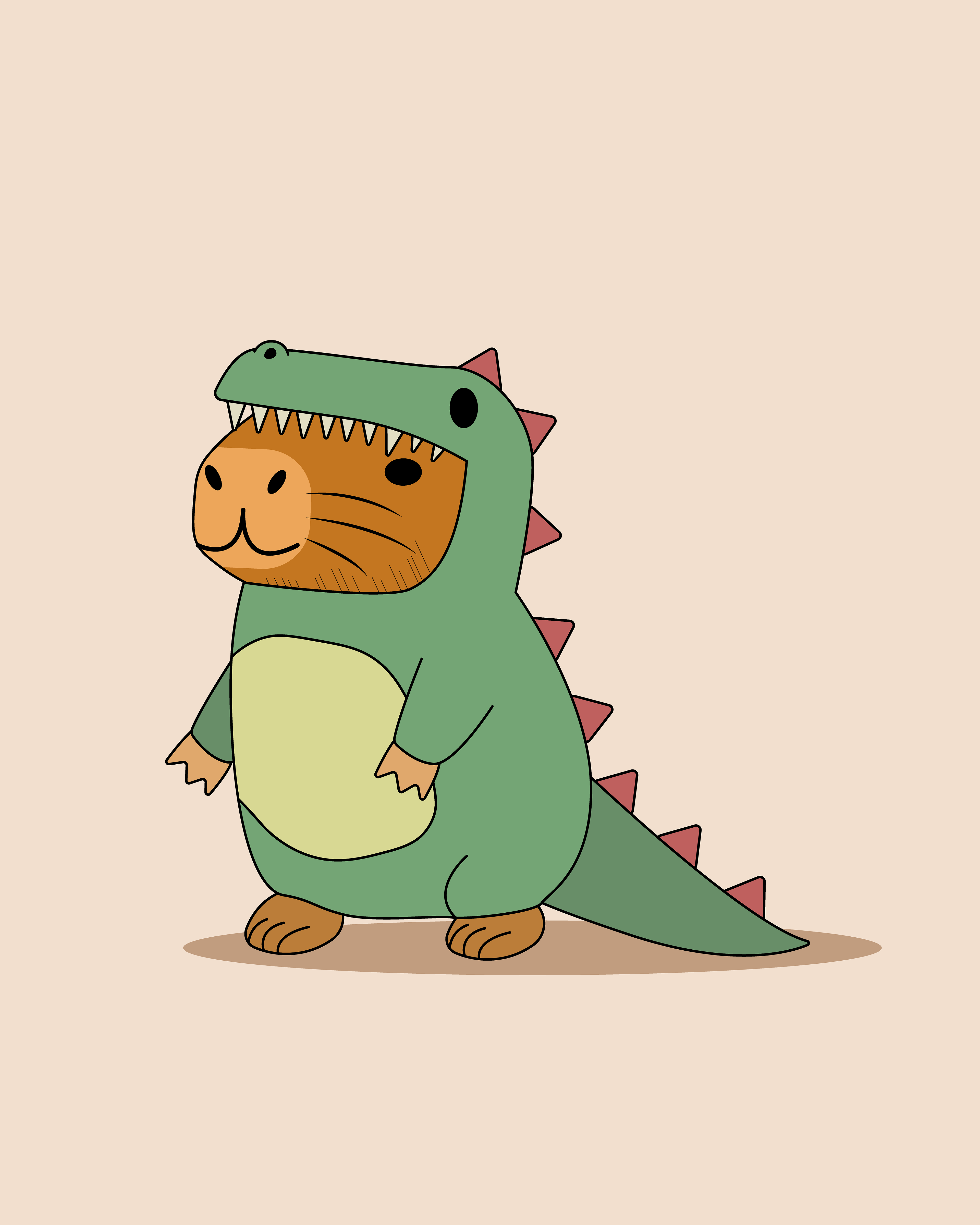 capivassauro_flat_art