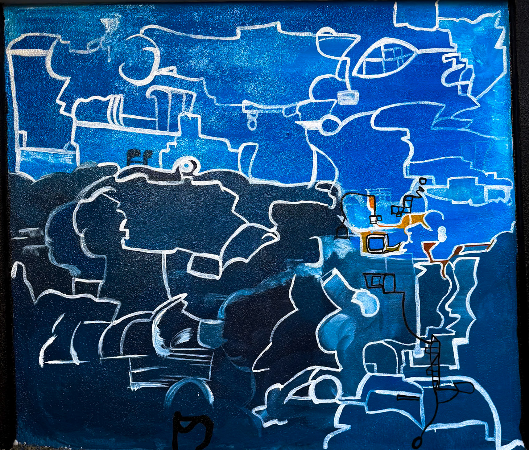 Acrylic on Exterior Wall