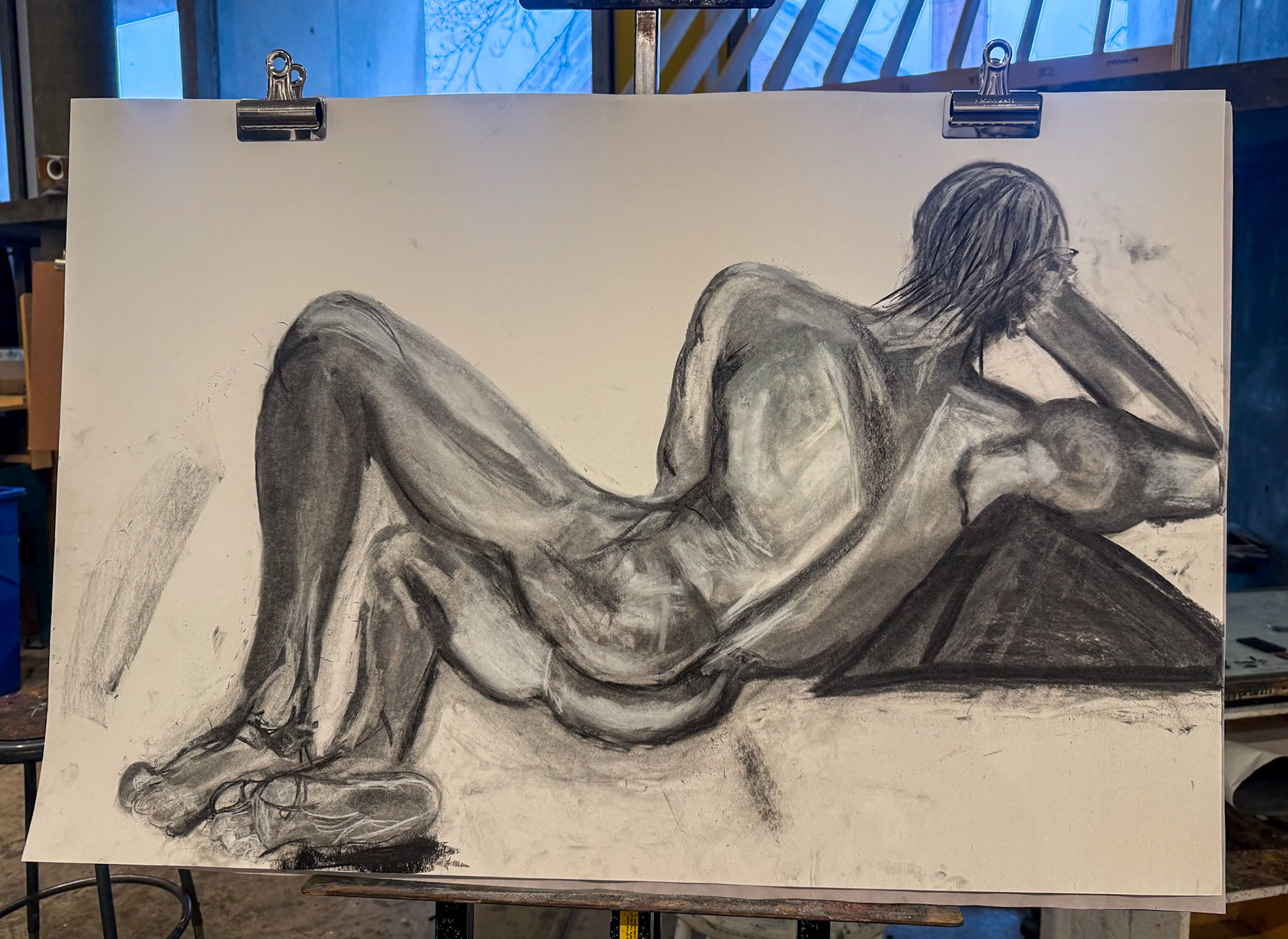 Charcoal Figure Drawing, 2026