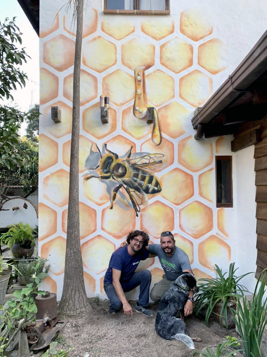 Mural I Work, Antigua Guatemala