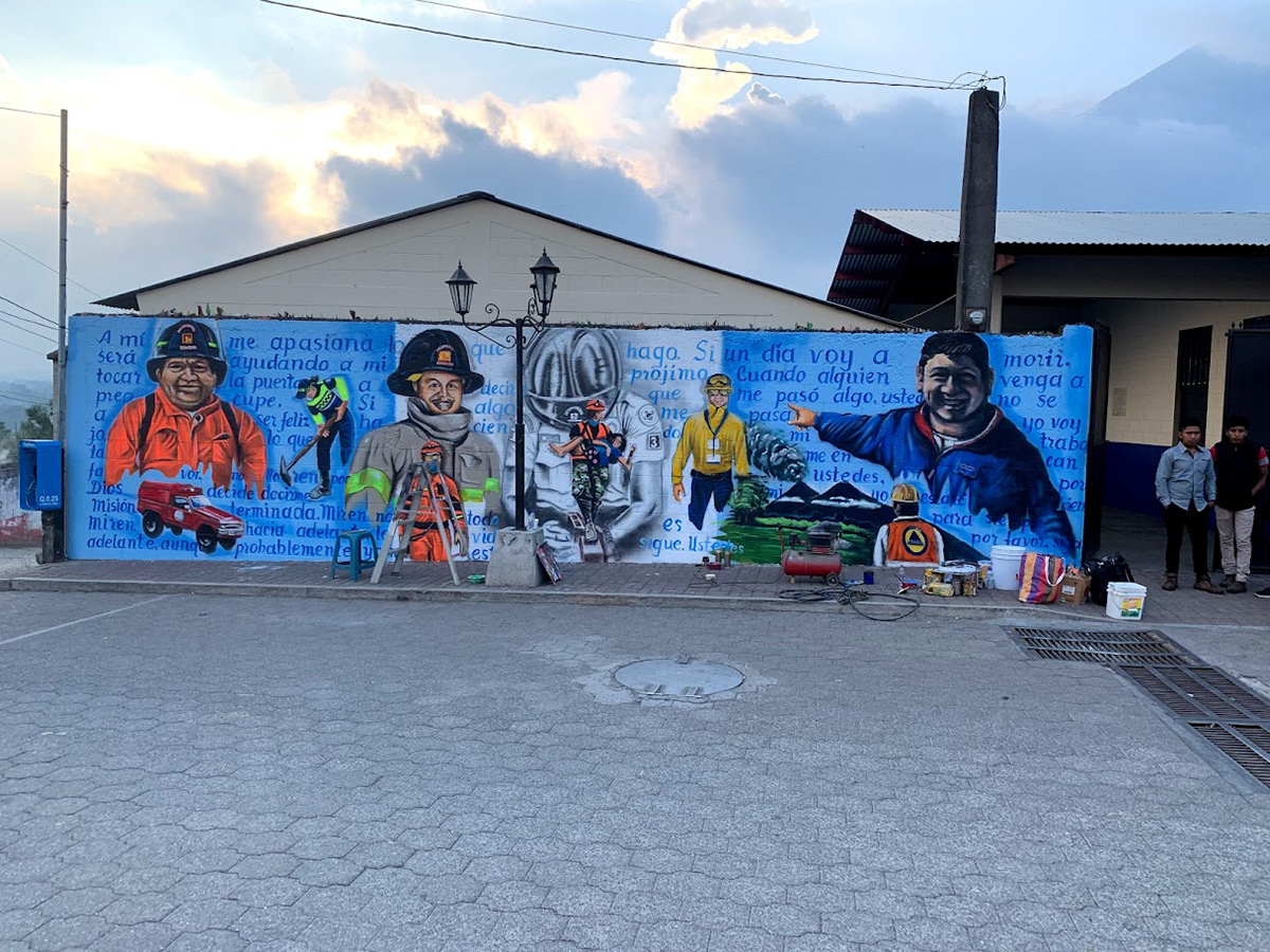 Homenaje Heroes Volcan de fuego 2012