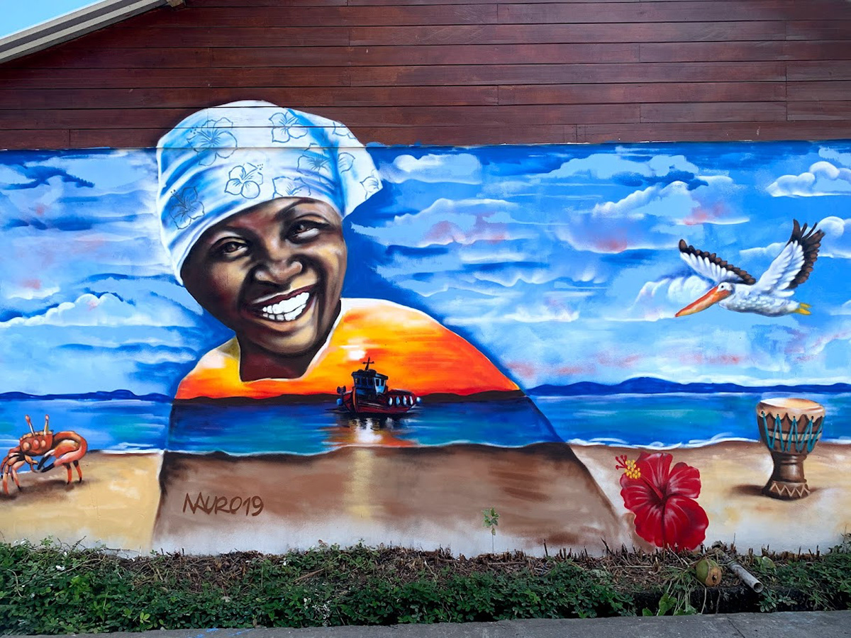 Mural Livigstone Casa Nostra