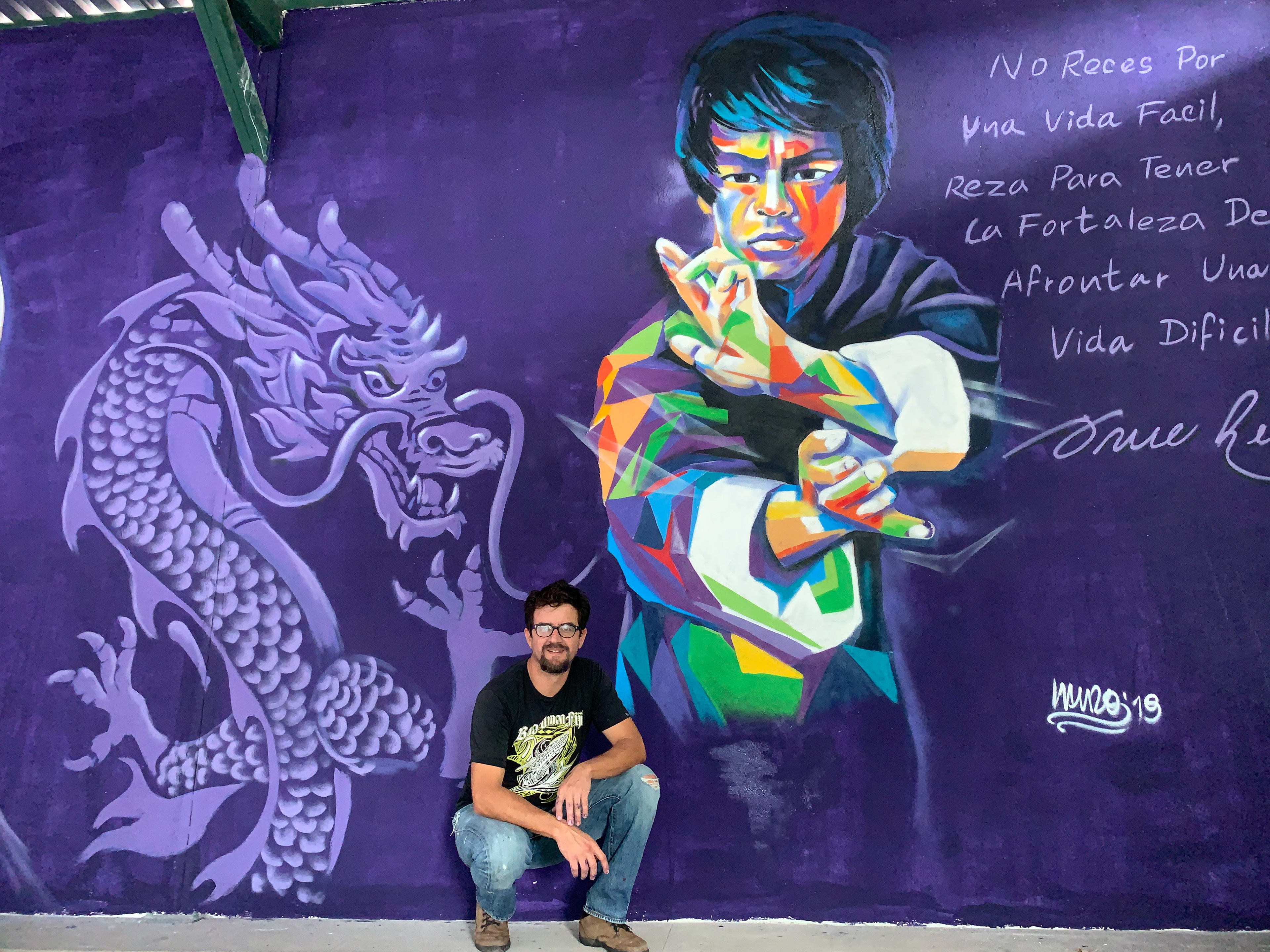 Mural Dojo Mario Jimenez