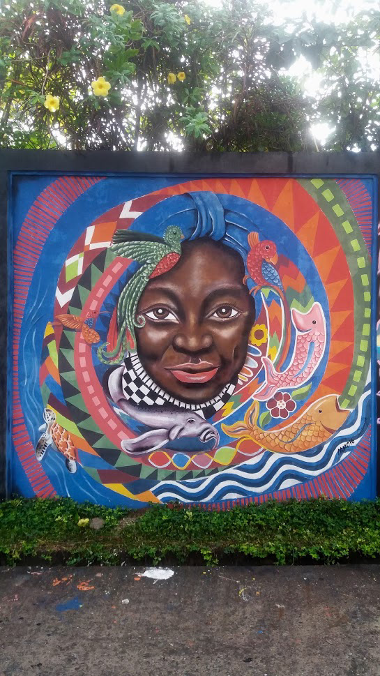 Mural "Origen" 2016 Livingstone Guatemala