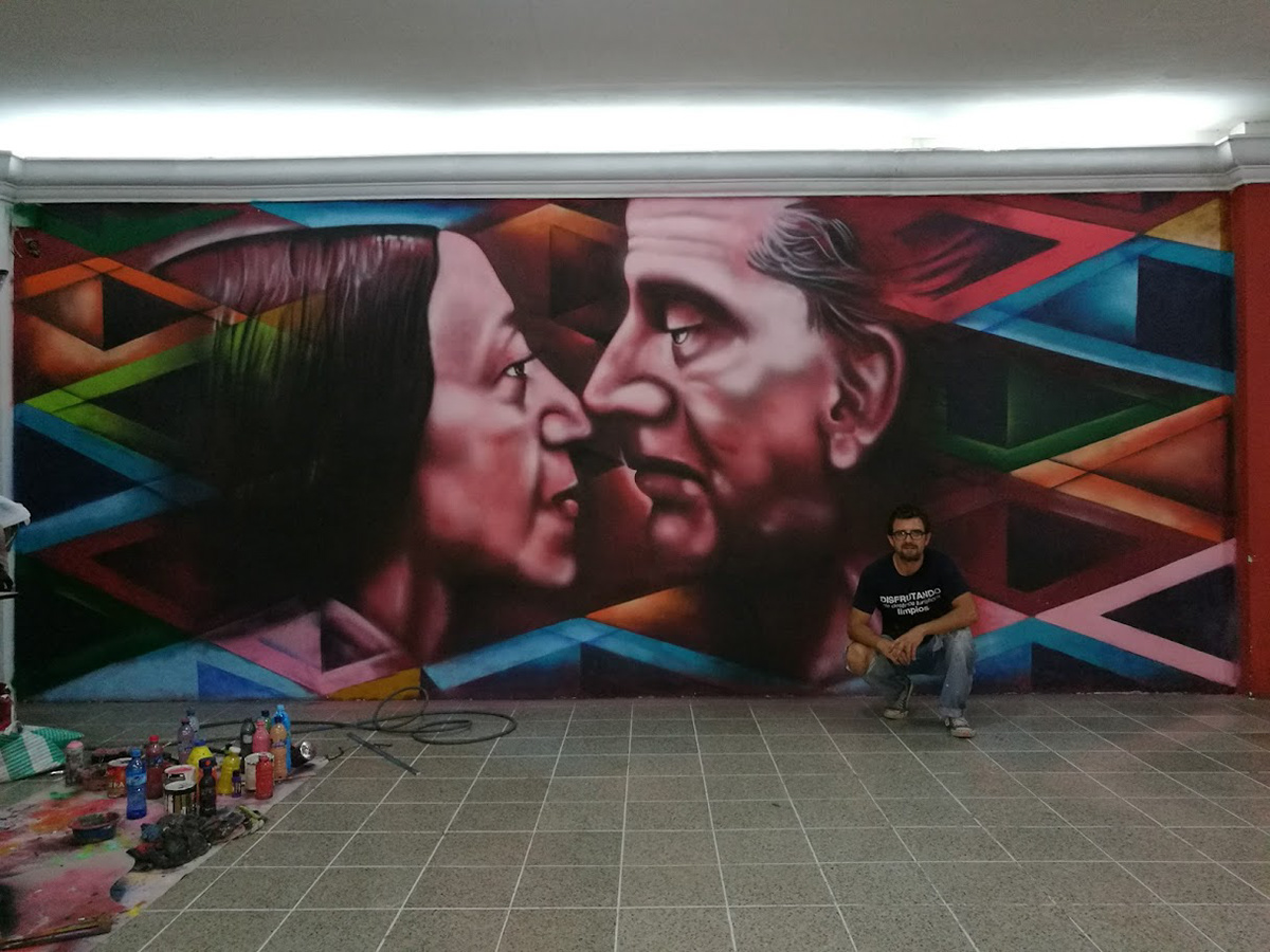 El Beso Lya y Luis Cardoza de Aragon 