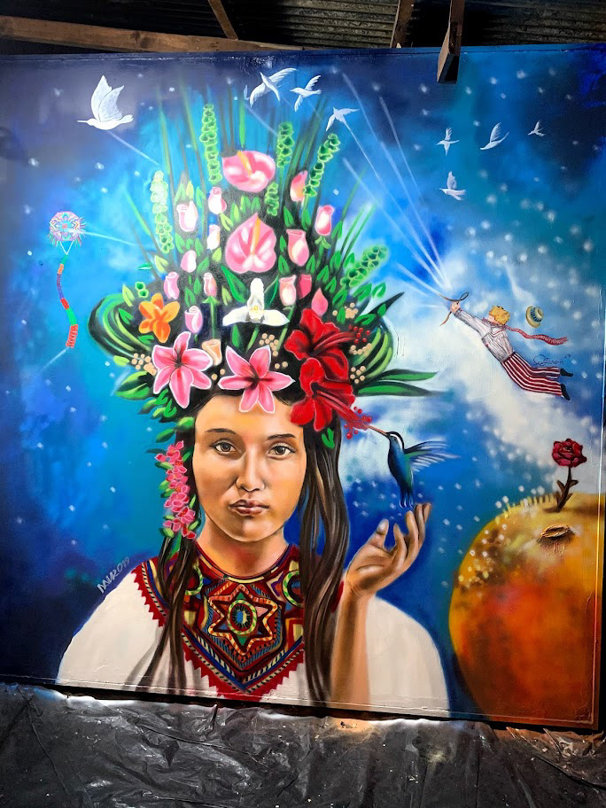 Mural Reina de Las Flores
