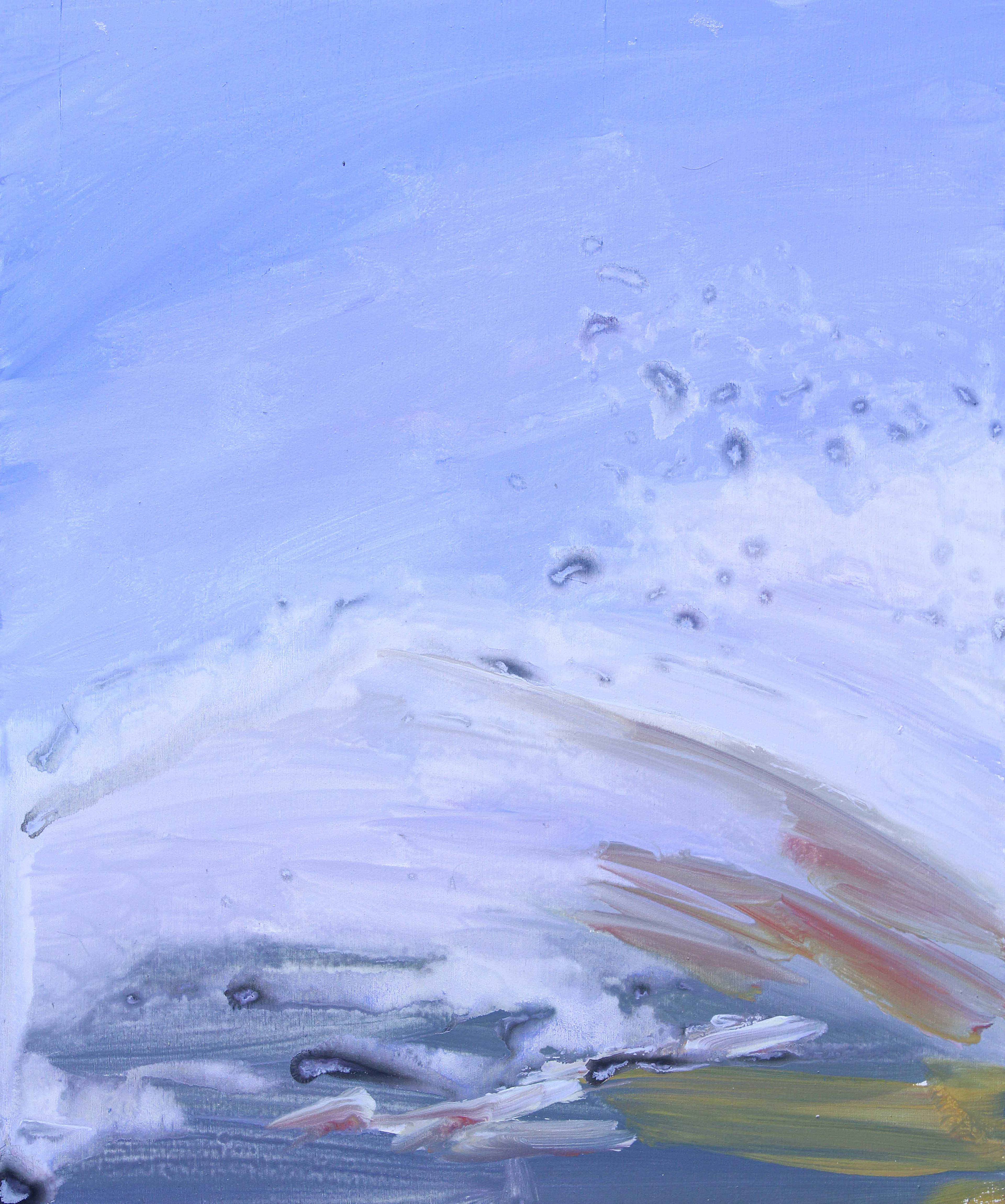 생의 감각17 48.5x40.5cm  Acrylic on wood panel 2020