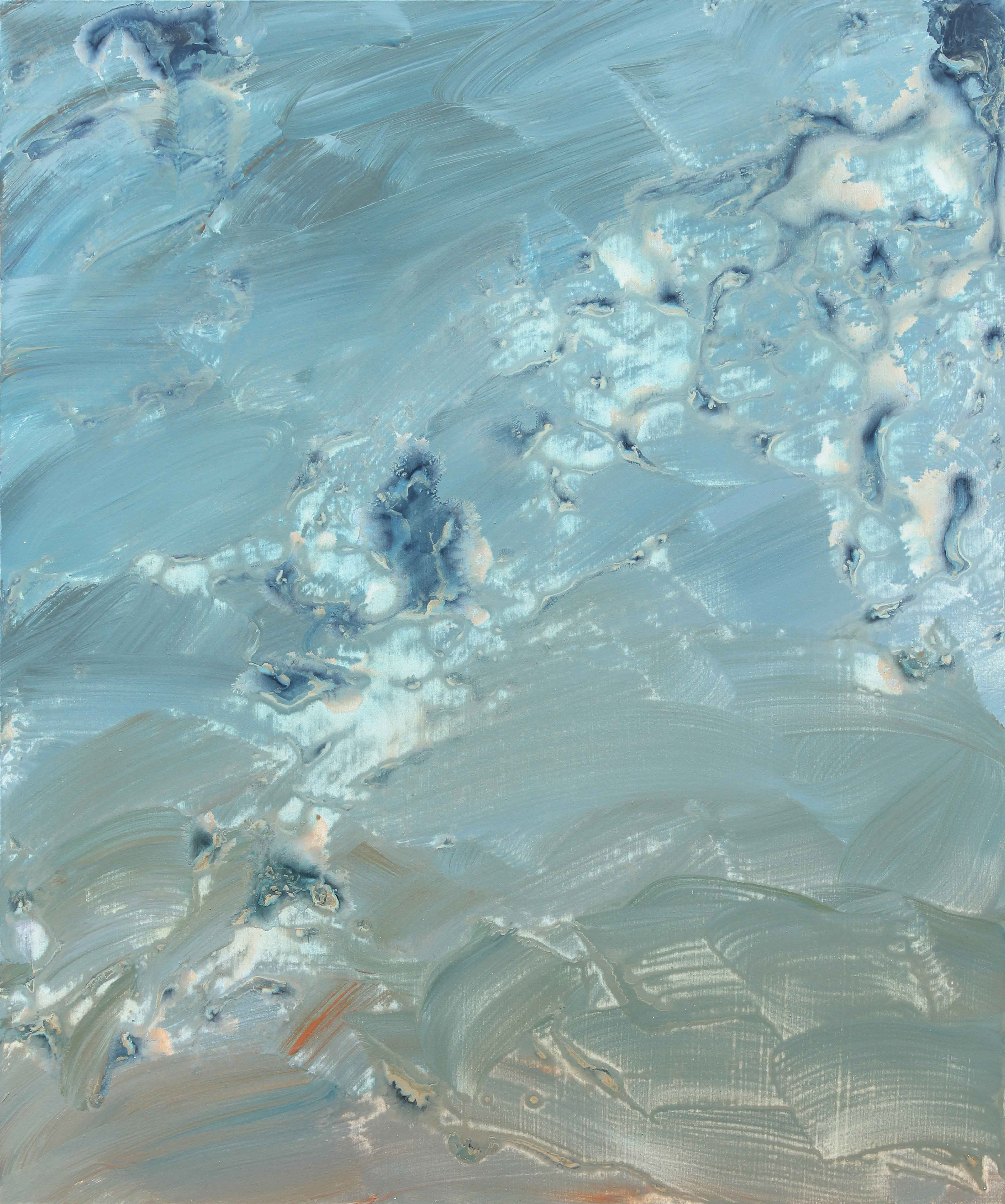 생의 감각14 48.5x40.5cm  Acrylic on canvas 2019