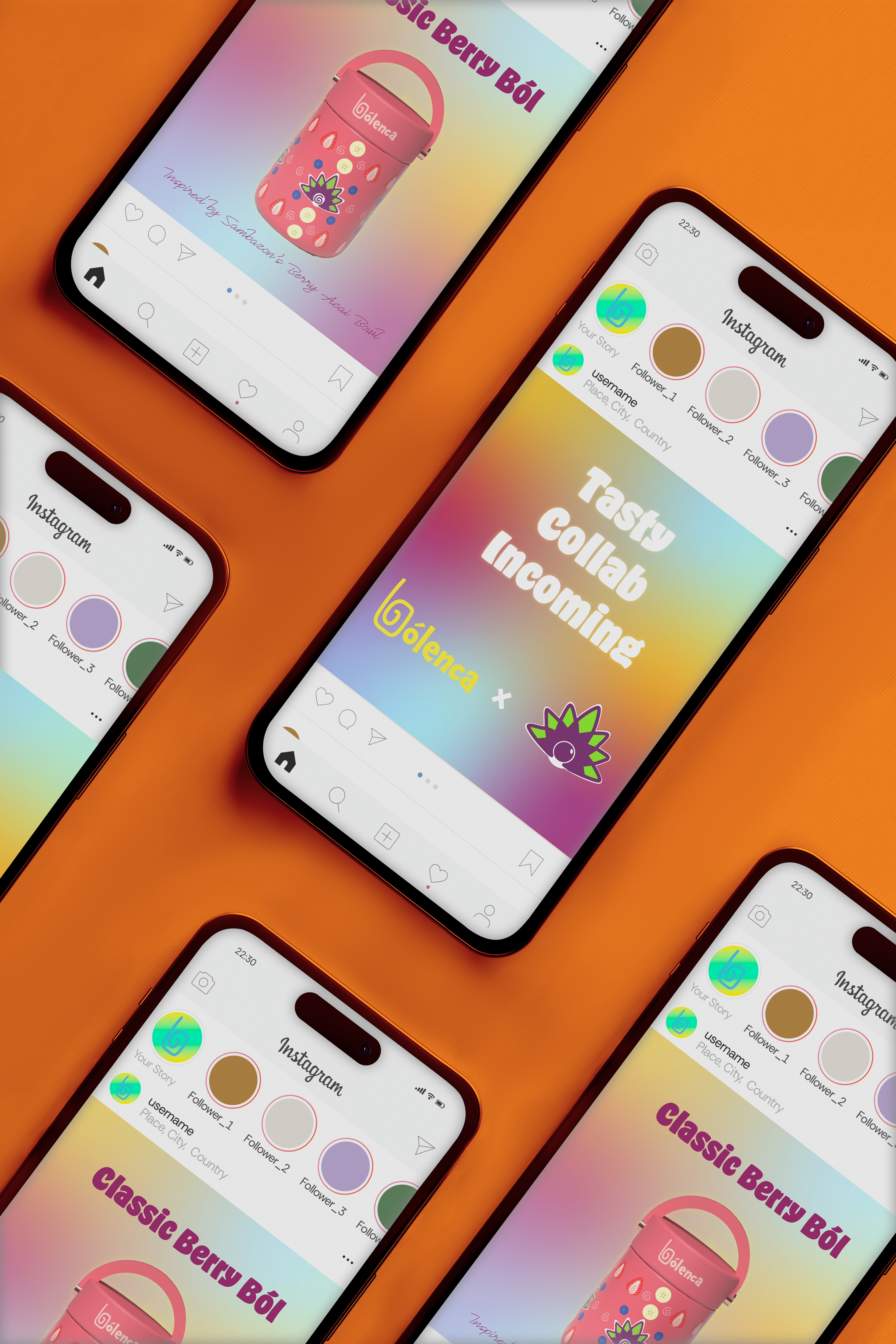 Instagram Collaboration Post Mockup