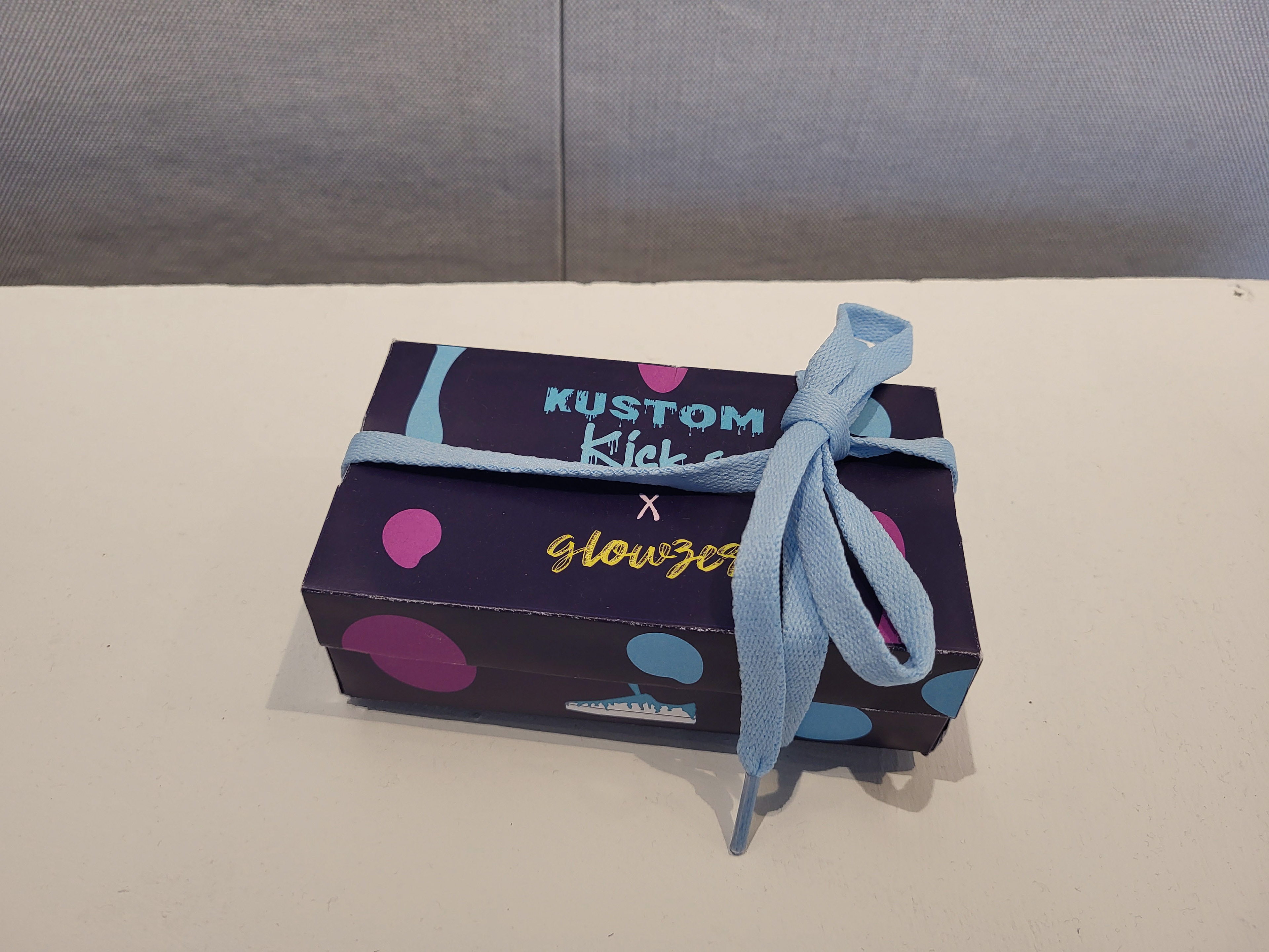 Printed collaboration shoebox