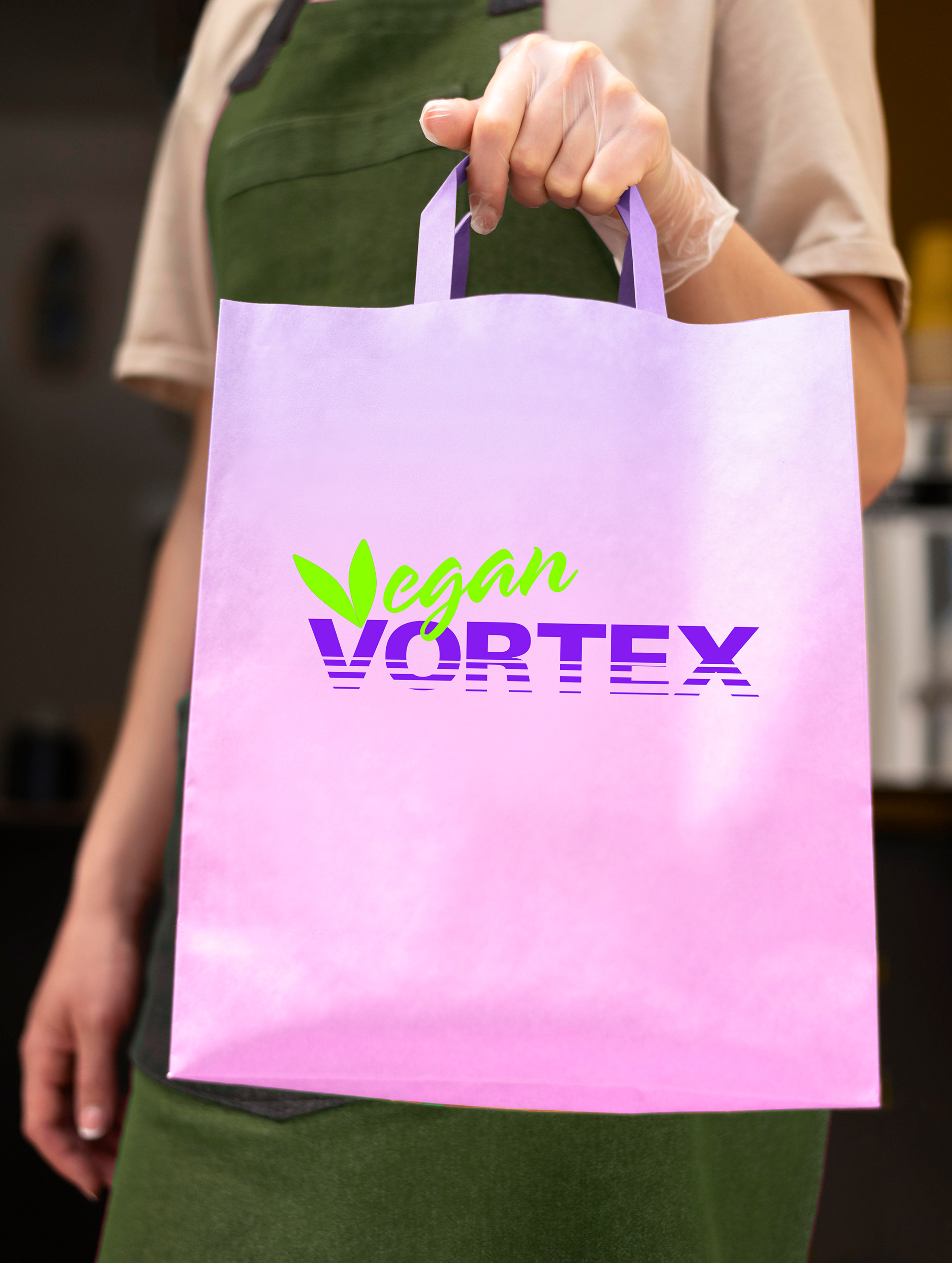 Takeout Bag Mockup