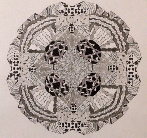 Title: Kaleidoscope Project; Mixed Media