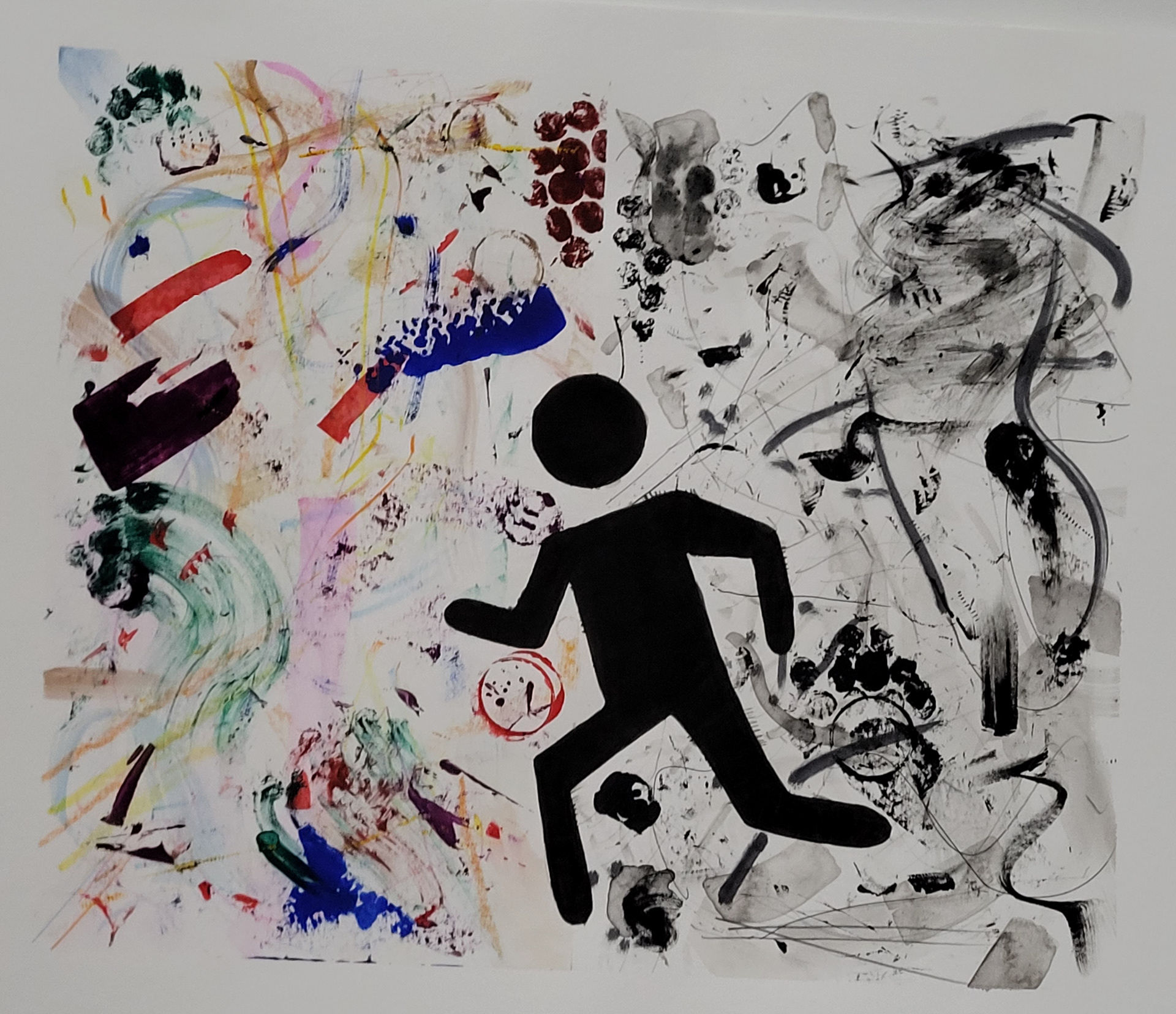 Title: Reality Jump; Mixed Media