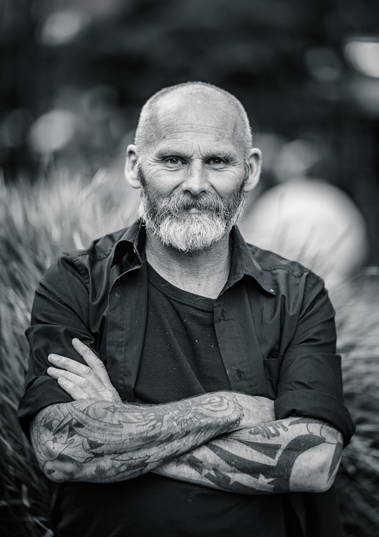 Matt outside Hotel Bristol on Cuba Street
