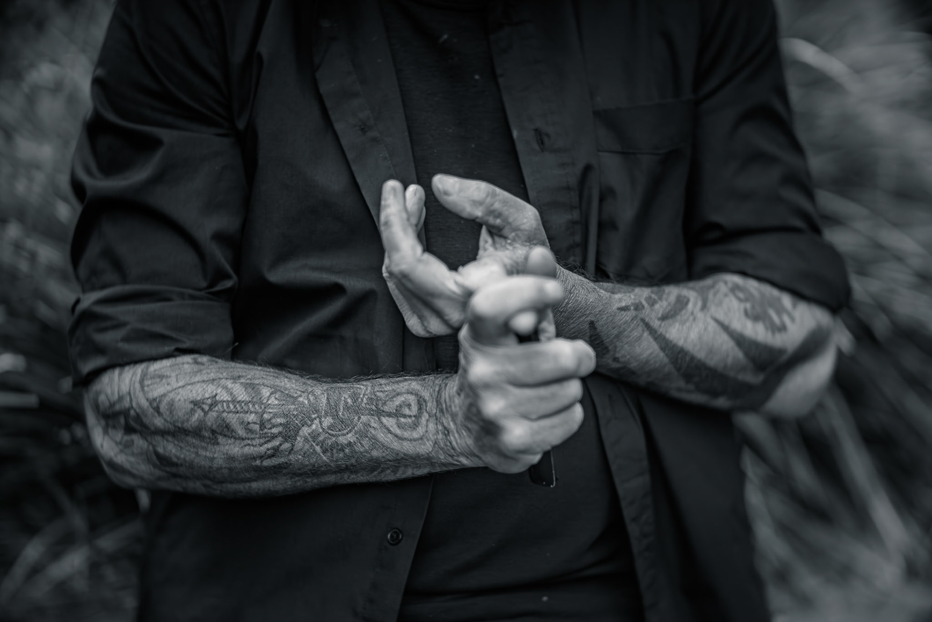 Matt outside Hotel Bristol on Cuba Street