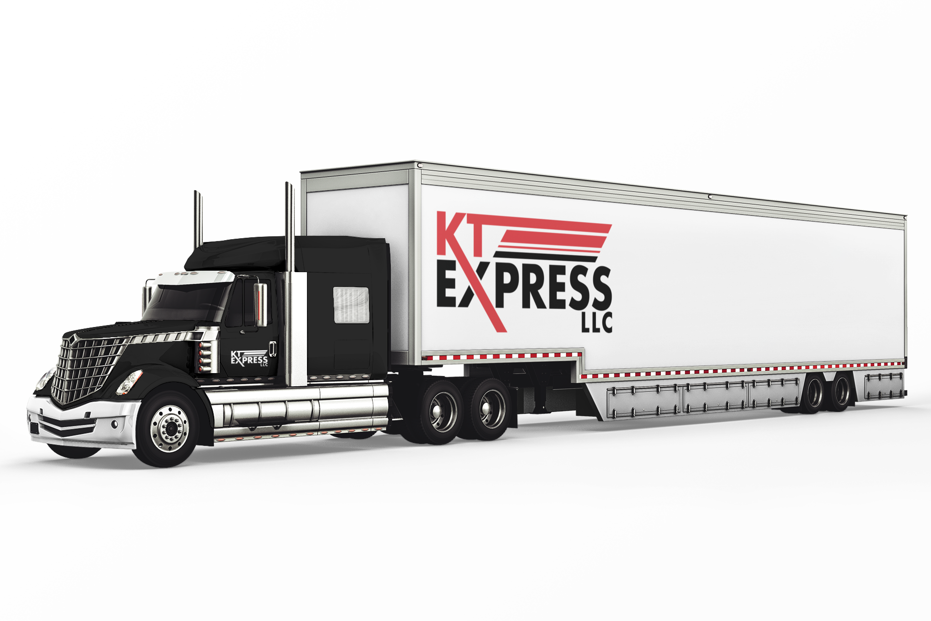 KT Express Truck Decal