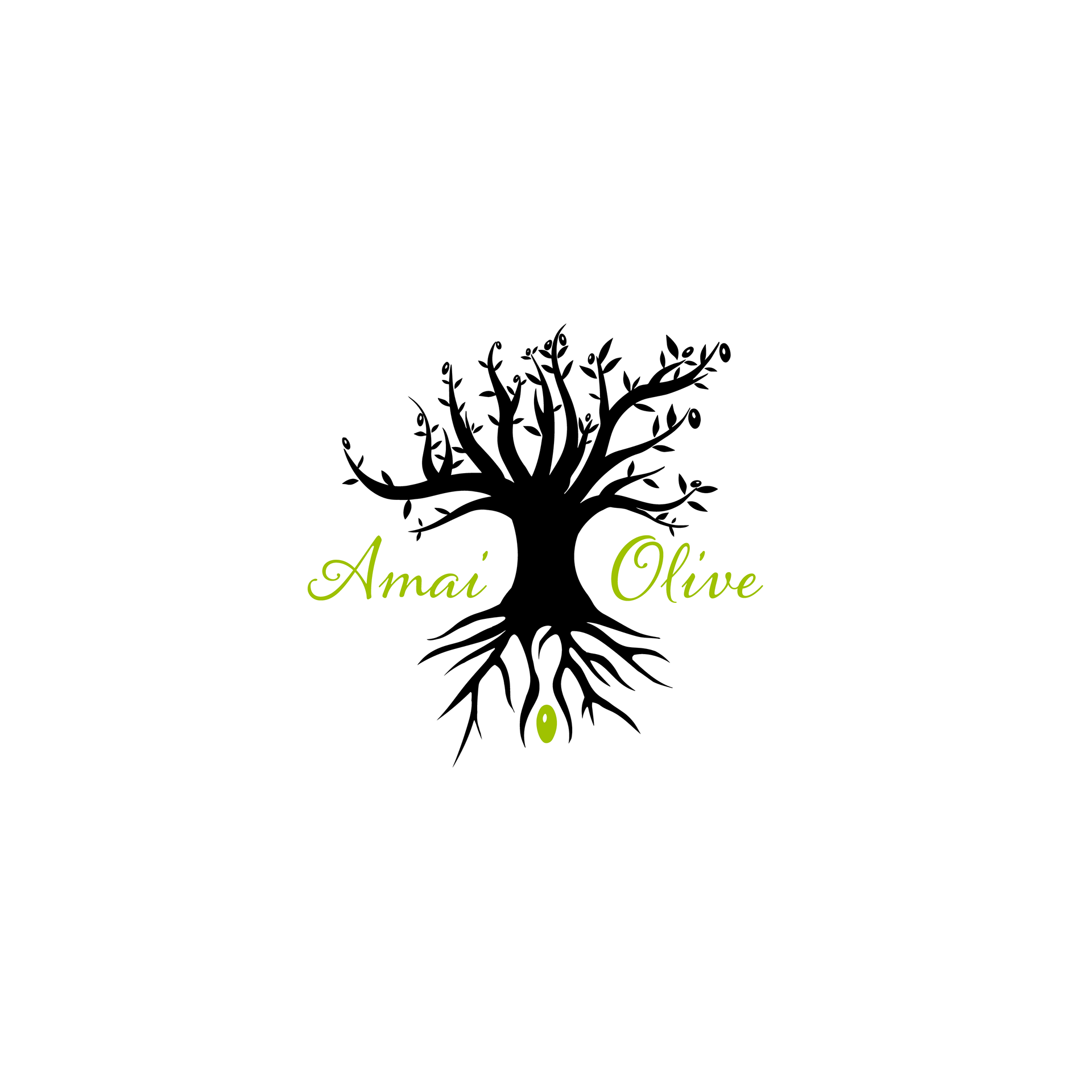 Amai Olive-Black and Green 