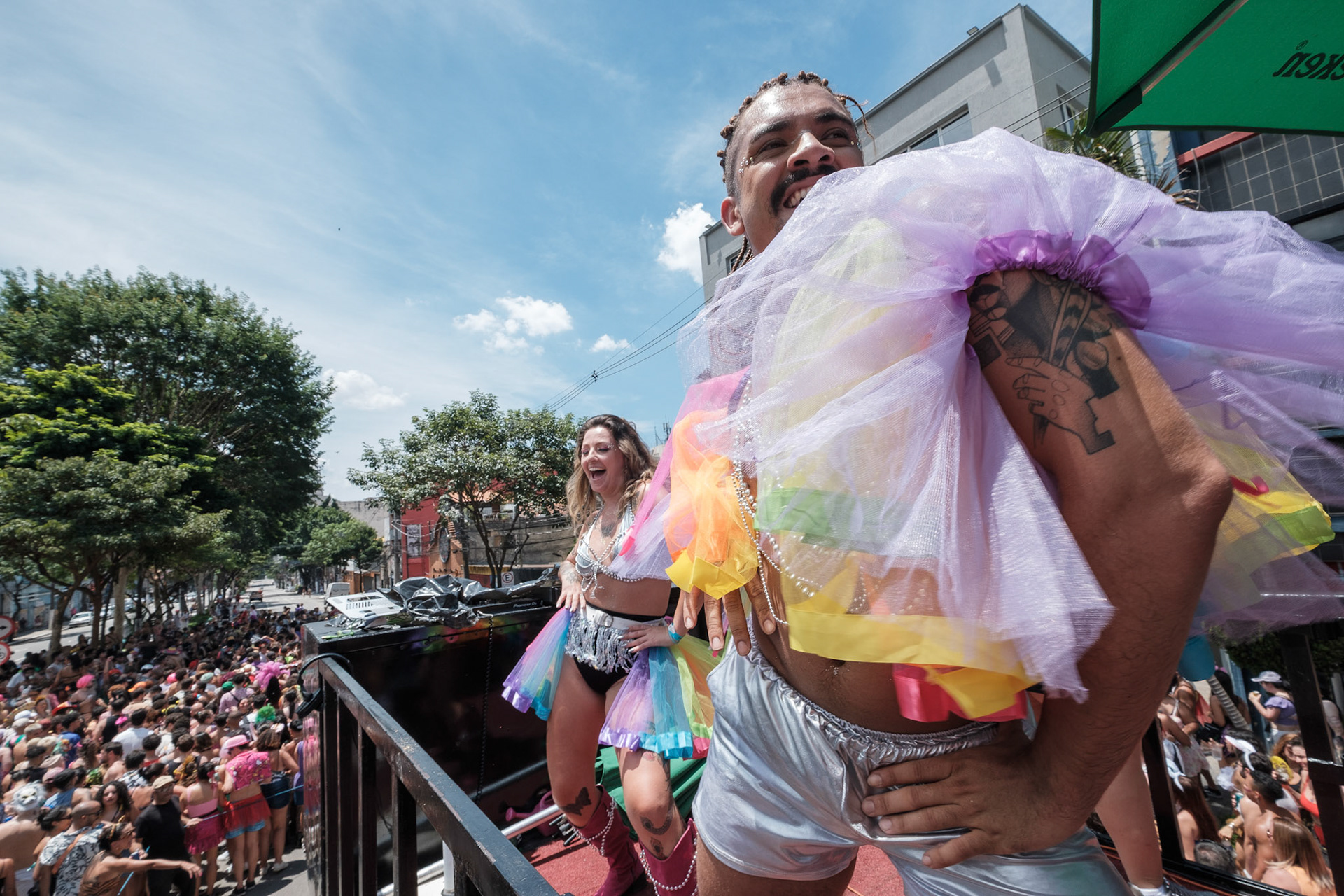 Rafa Mili e Bruno Luiz (bailarinos)